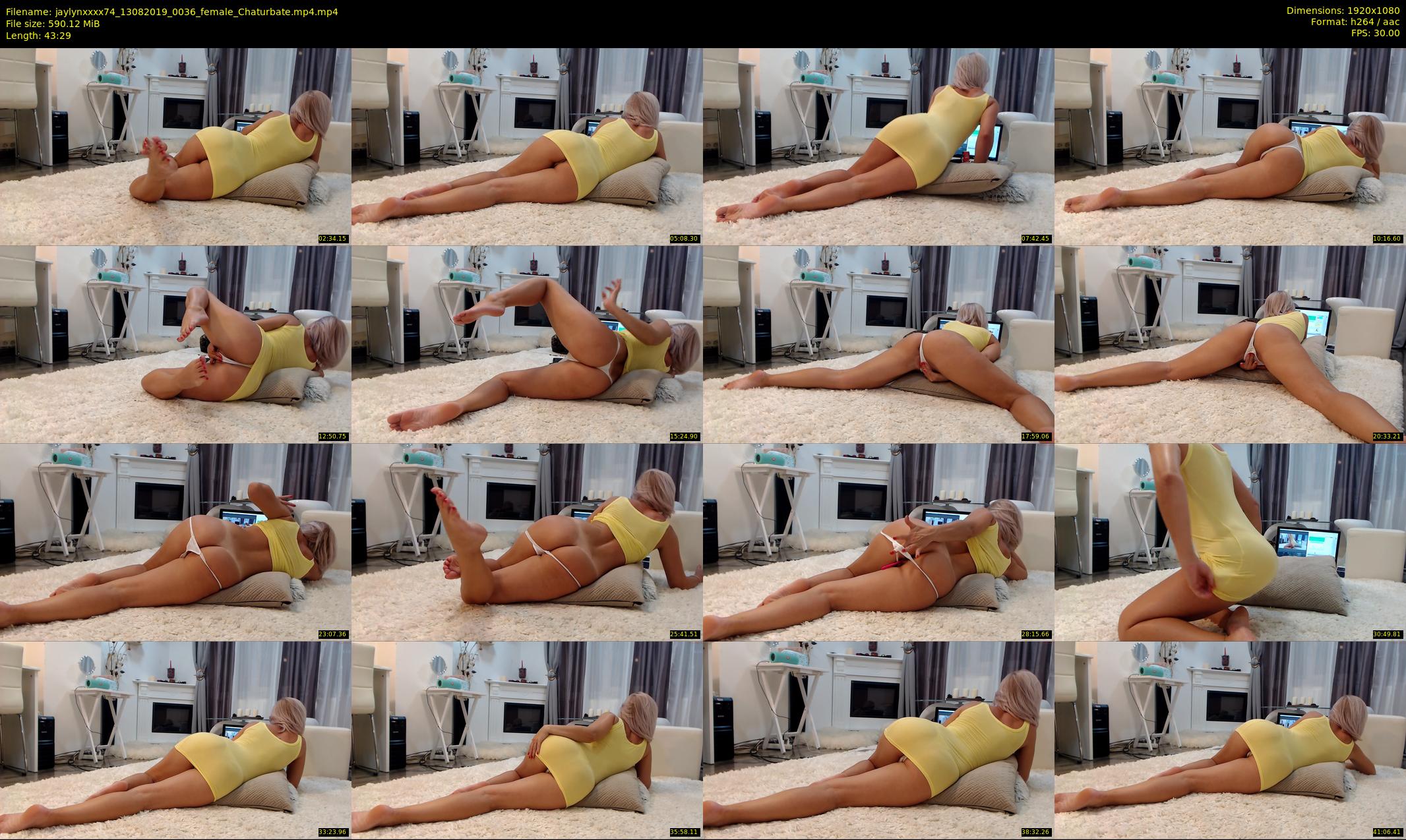jaylynxxxx74 — 44 minute Chaturbate female cam show recording, 1080p, Aug 13, 2019