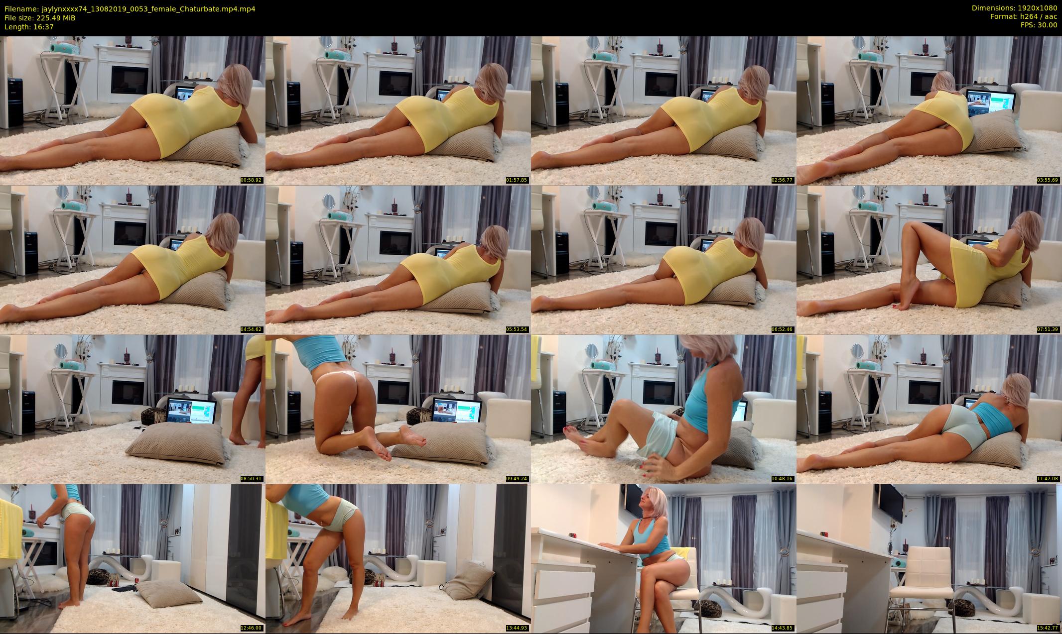 jaylynxxxx74 — 17 minute Chaturbate female cam show recording, 1080p, Aug 13, 2019