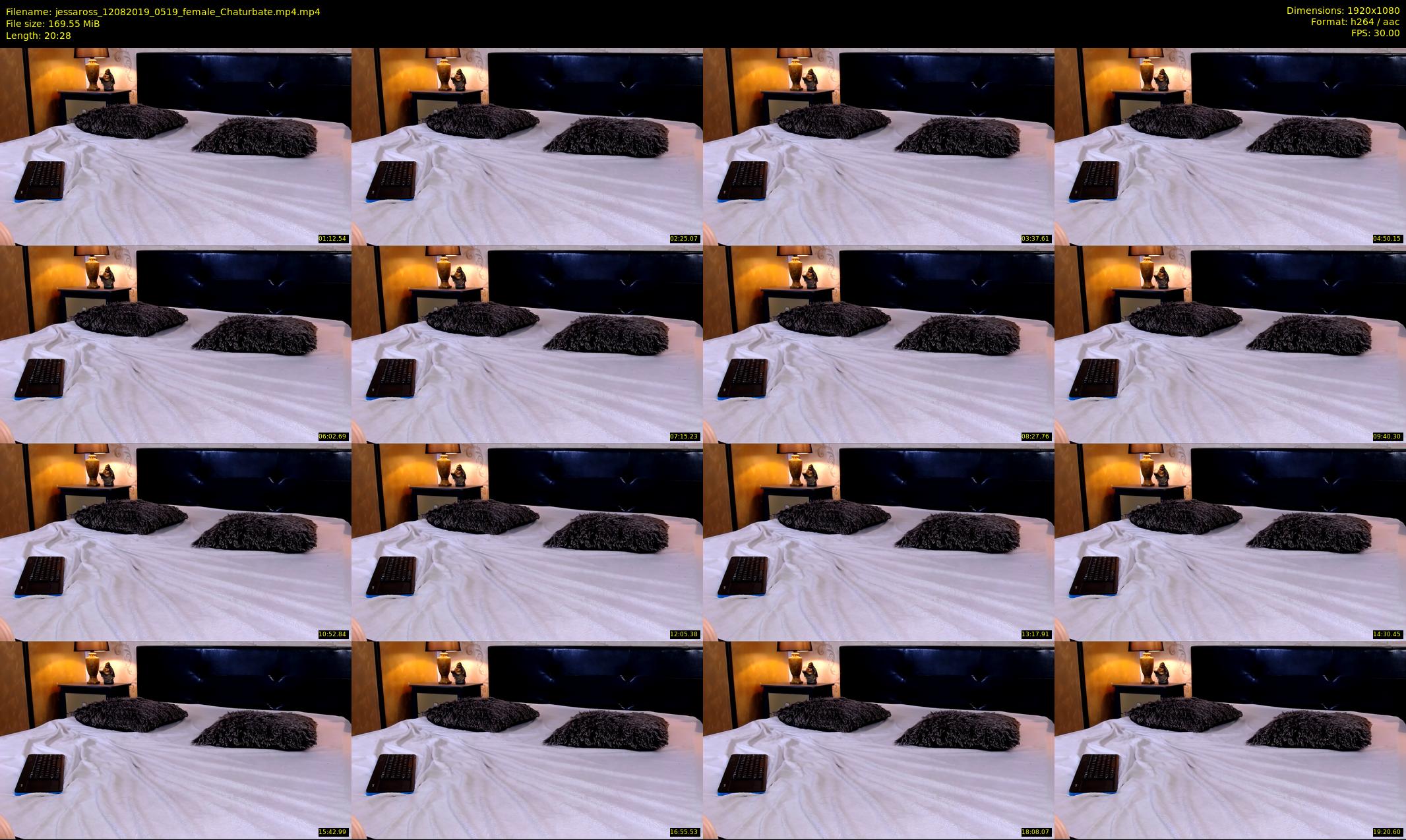 jessaross — 21 minute Chaturbate female cam show recording, 1080p, Aug 12, 2019