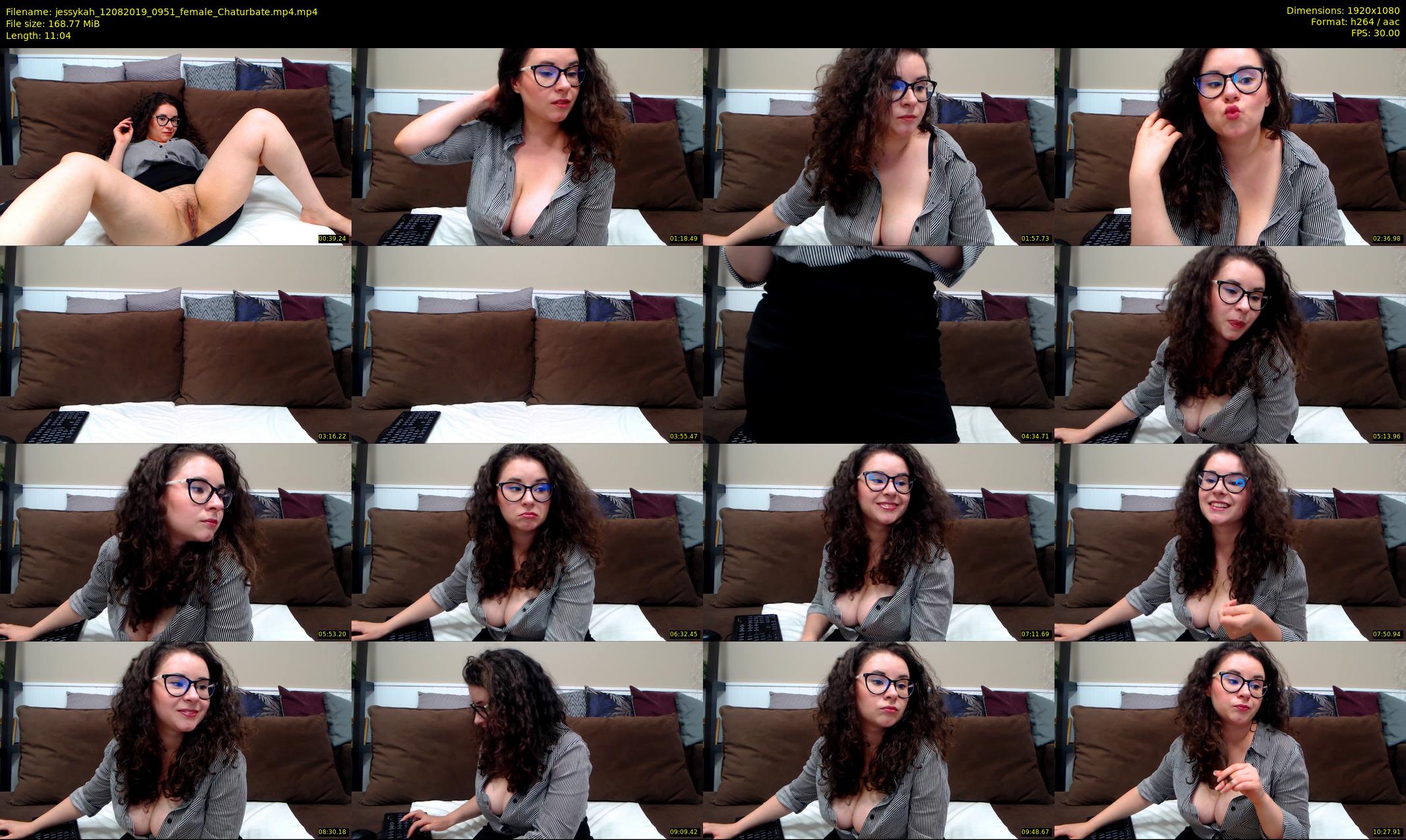 jessykah — 12 minute Chaturbate female cam show recording, 1080p, Aug 12, 2019