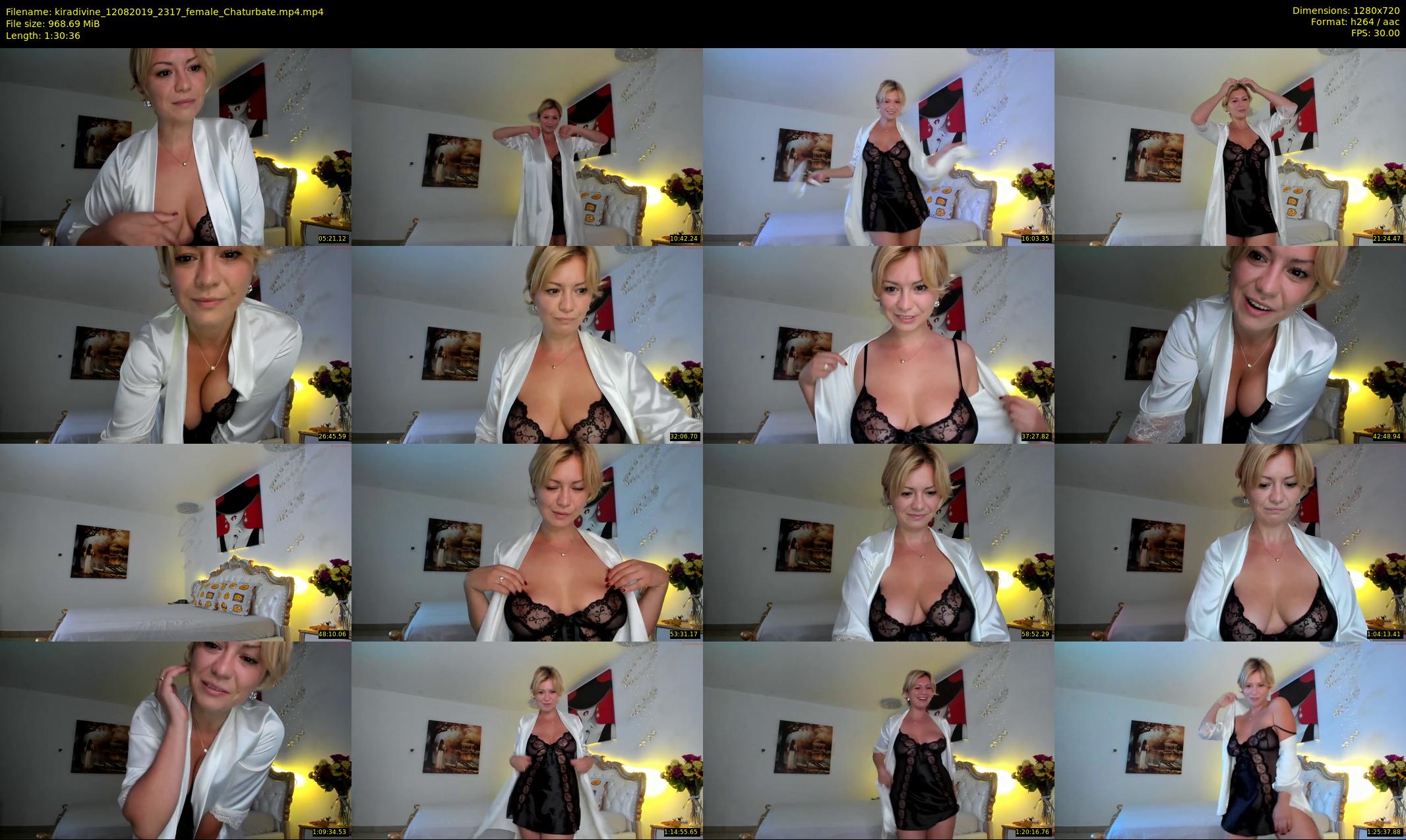 kiradivine — 91 minute Chaturbate female cam show recording, 720p, Aug 12, 2019