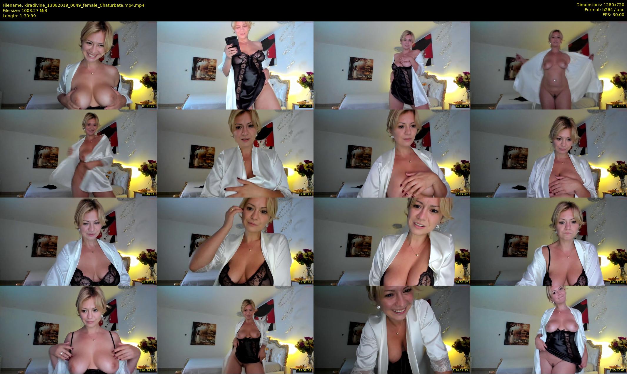 kiradivine — 91 minute Chaturbate female cam show recording, 720p, Aug 13, 2019