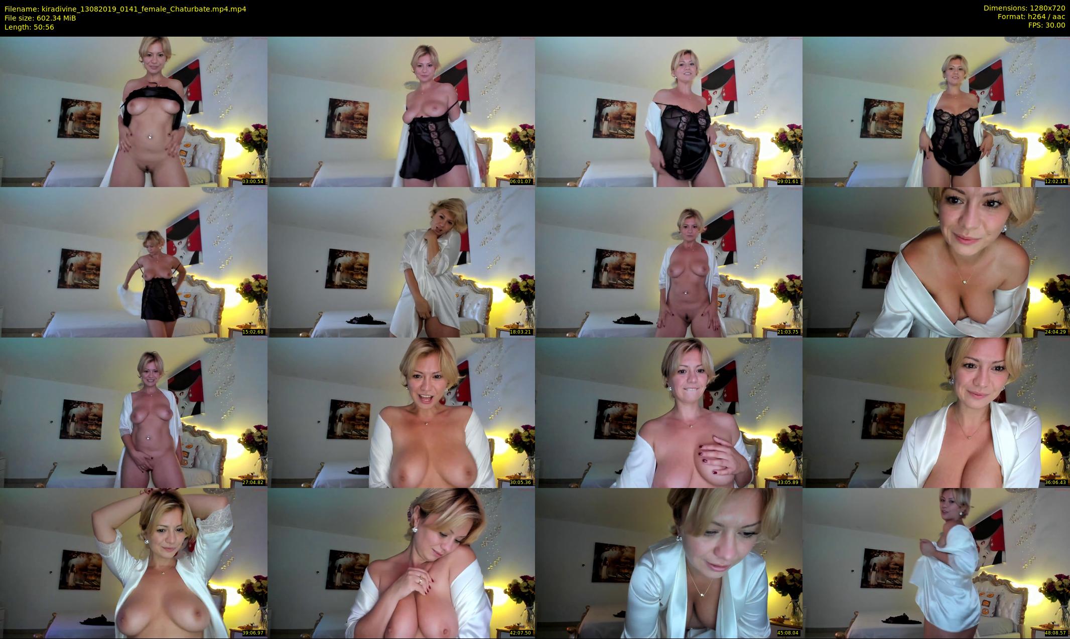 kiradivine — 51 minute Chaturbate female cam show recording, 720p, Aug 13, 2019