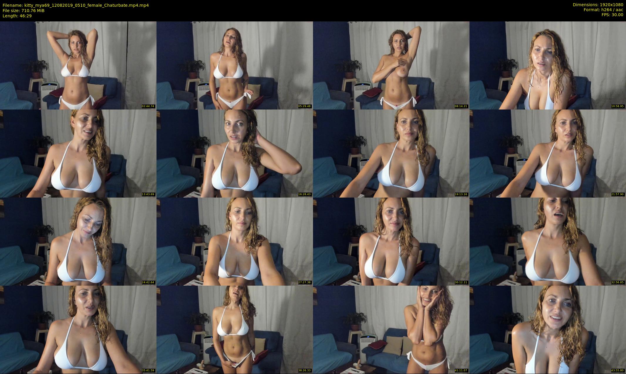 kitty_mya69 — 47 minute Chaturbate female cam show recording, 1080p, Aug 12, 2019