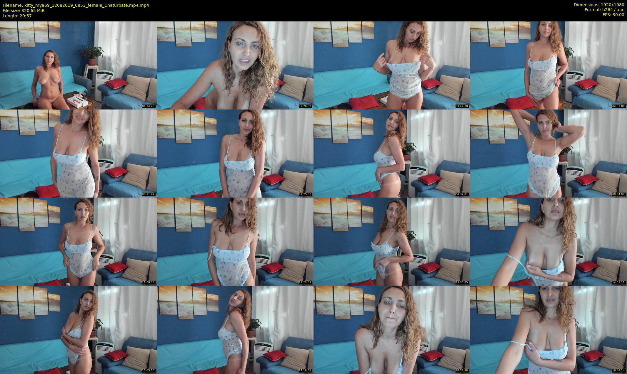 kitty_mya69 — 21 minute Chaturbate female cam show recording, 1080p, Aug 12, 2019