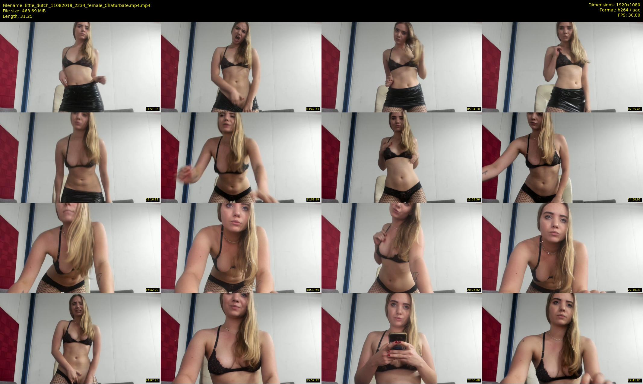 little_dutch — 32 minute Chaturbate female cam show recording, 1080p, Aug 11, 2019