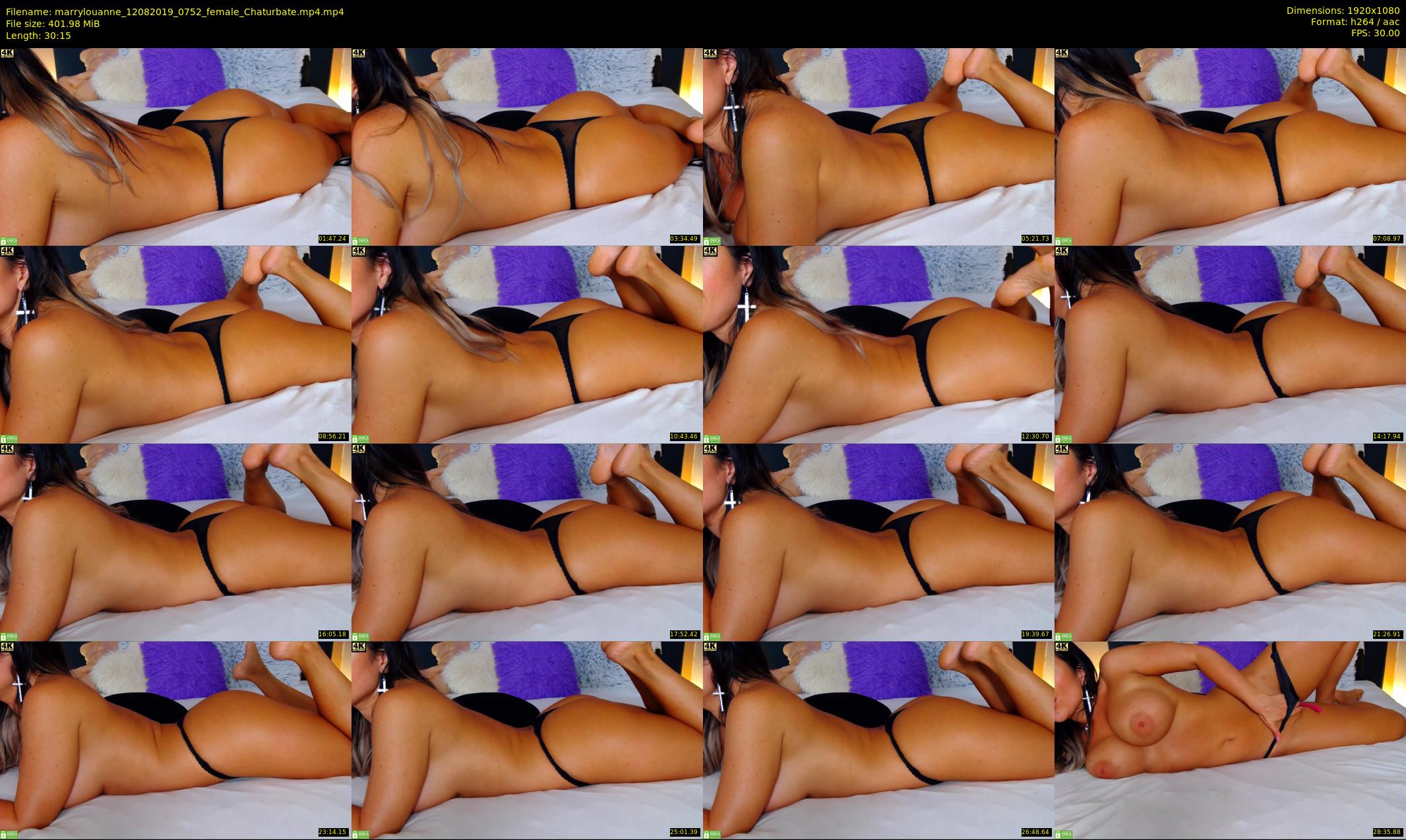 marrylouanne — 31 minute Chaturbate female cam show recording, 1080p, Aug 12, 2019