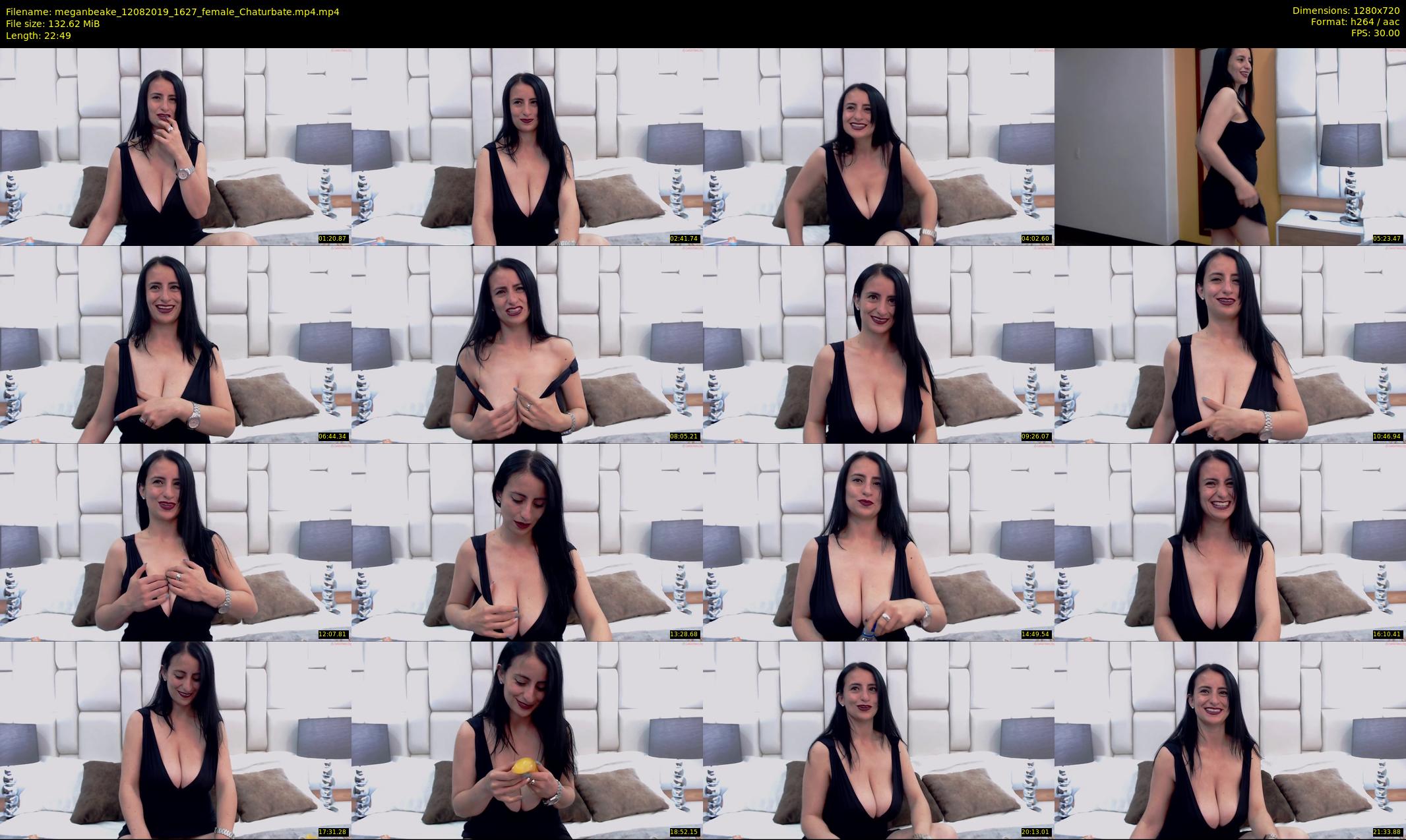 meganbeake — 23 minute Chaturbate female cam show recording, 720p, Aug 12, 2019