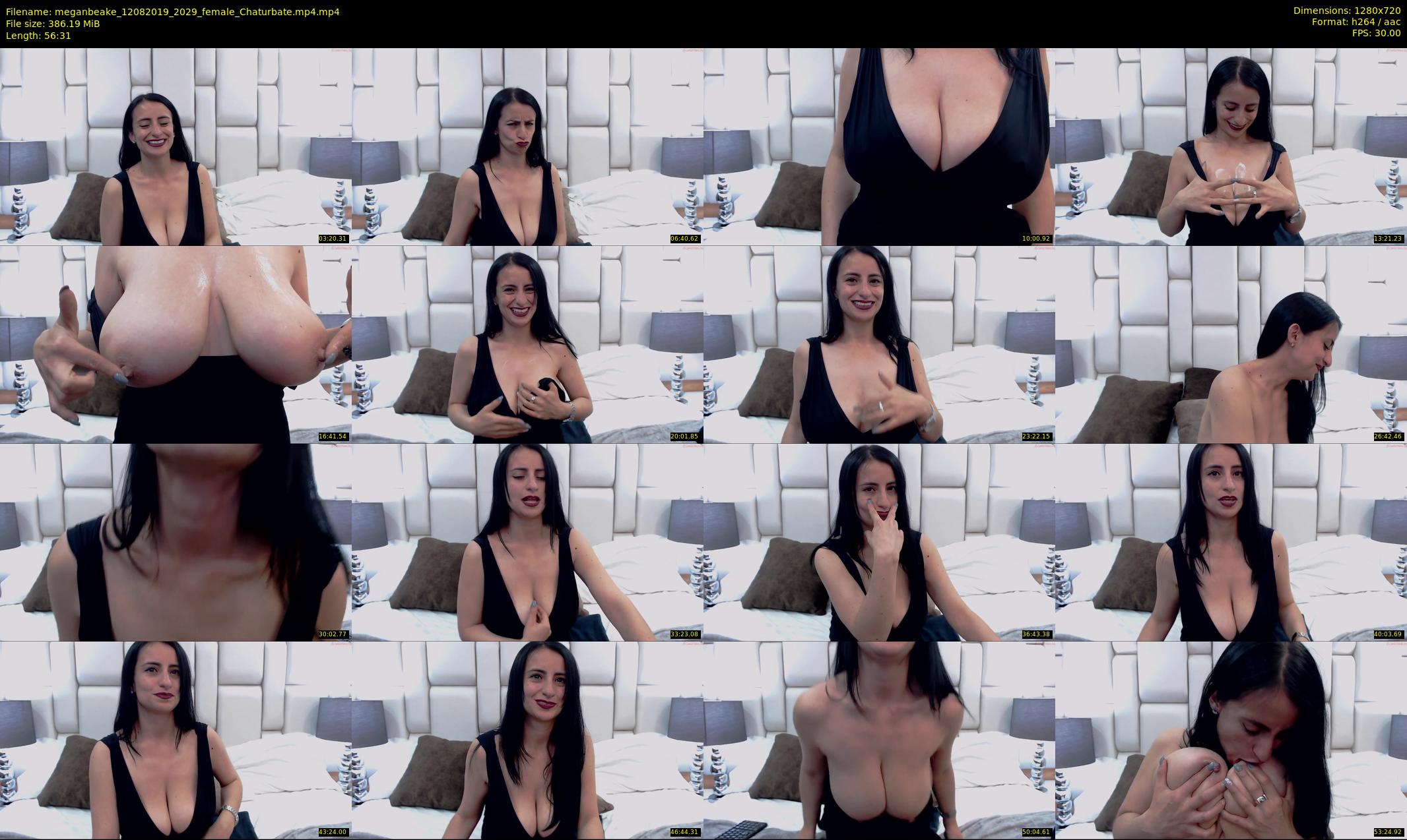 meganbeake — 57 minute Chaturbate female cam show recording, 720p, Aug 12, 2019