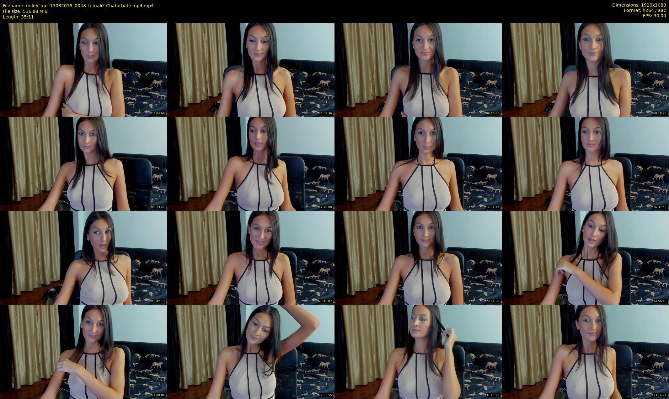 miley_me — 36 minute Chaturbate female cam show recording, 1080p, Aug 13, 2019