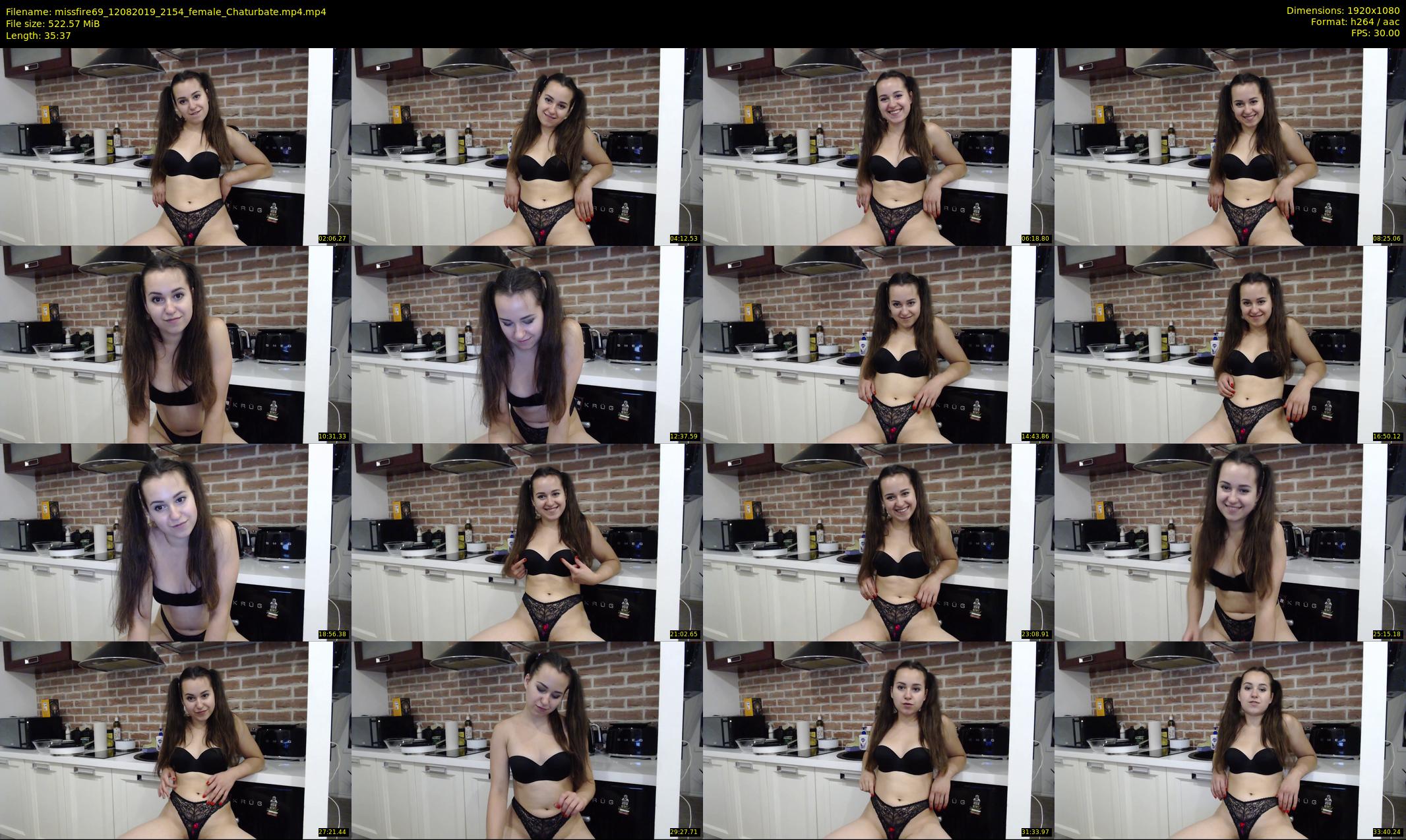 missfire69 — 36 minute Chaturbate female cam show recording, 1080p, Aug 12, 2019