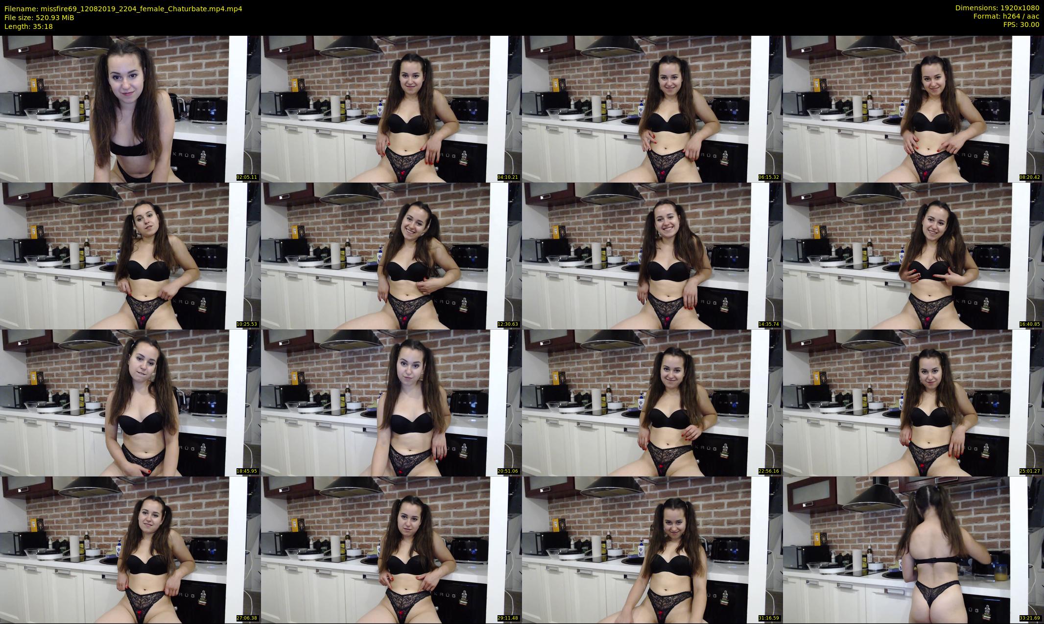 missfire69 — 36 minute Chaturbate female cam show recording, 1080p, Aug 12, 2019
