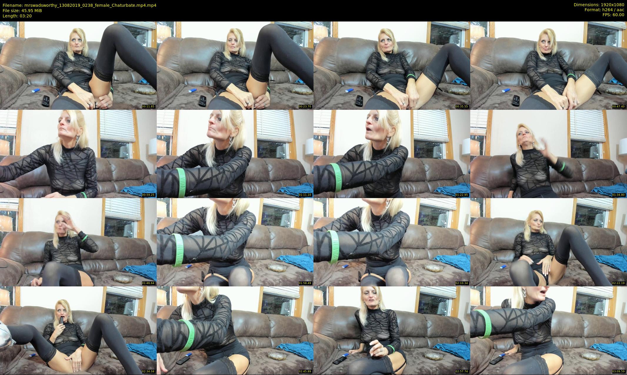 mrswadsworthy — 4 minute Chaturbate female cam show recording, 1080p, Aug 13, 2019