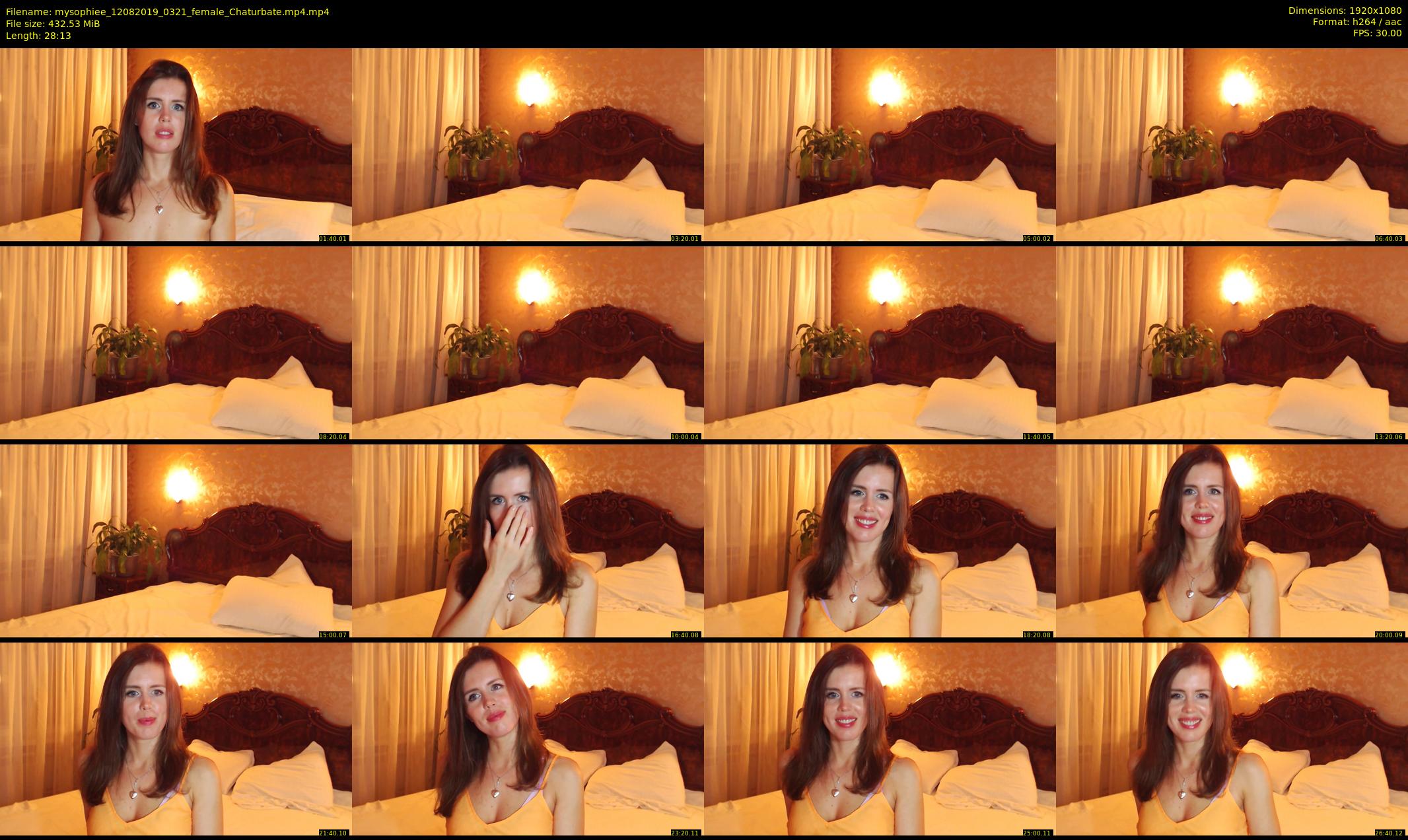 mysophiee — 29 minute Chaturbate female cam show recording, 1080p, Aug 12, 2019