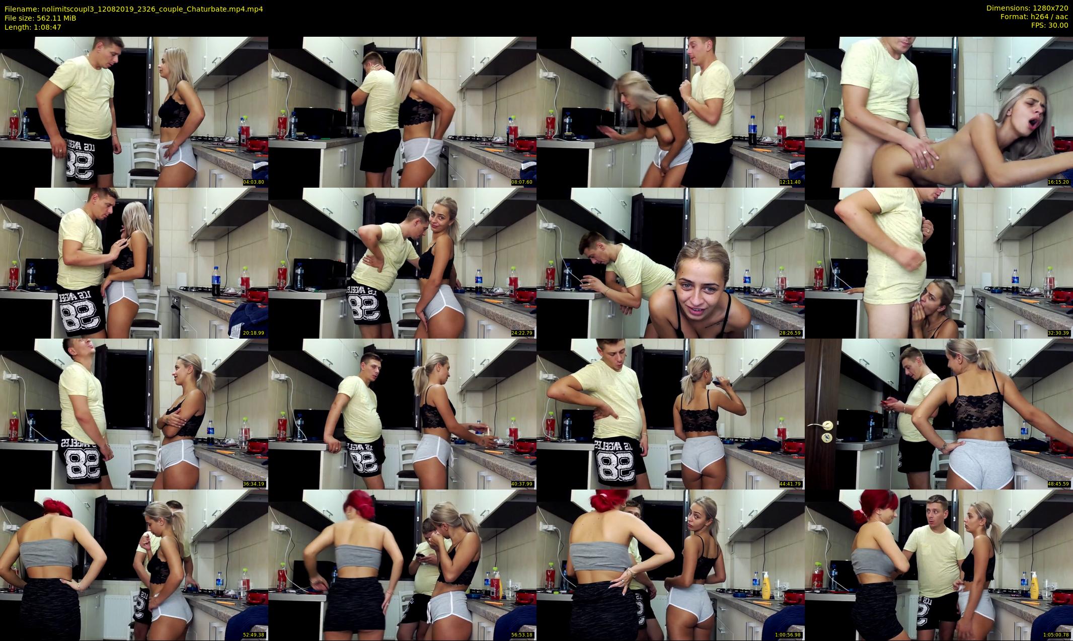nolimitscoupl3 — 69 minute Chaturbate couple cam show recording, 720p, Aug 12, 2019