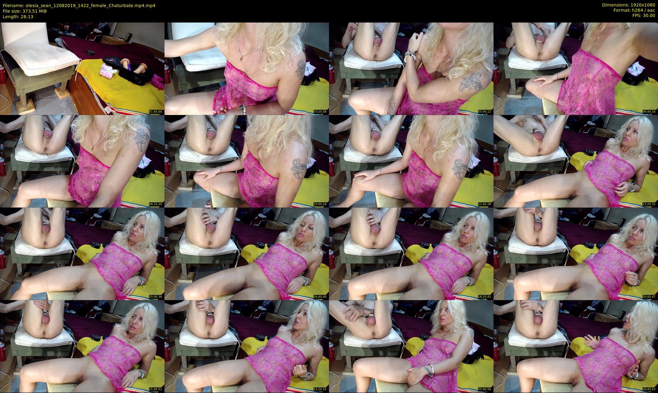olesia_sean — 29 minute Chaturbate couple cam show recording, 1080p, Aug 12, 2019