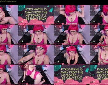pyrowayne — 47 minute Chaturbate female cam show recording, 720p, Aug 13, 2019