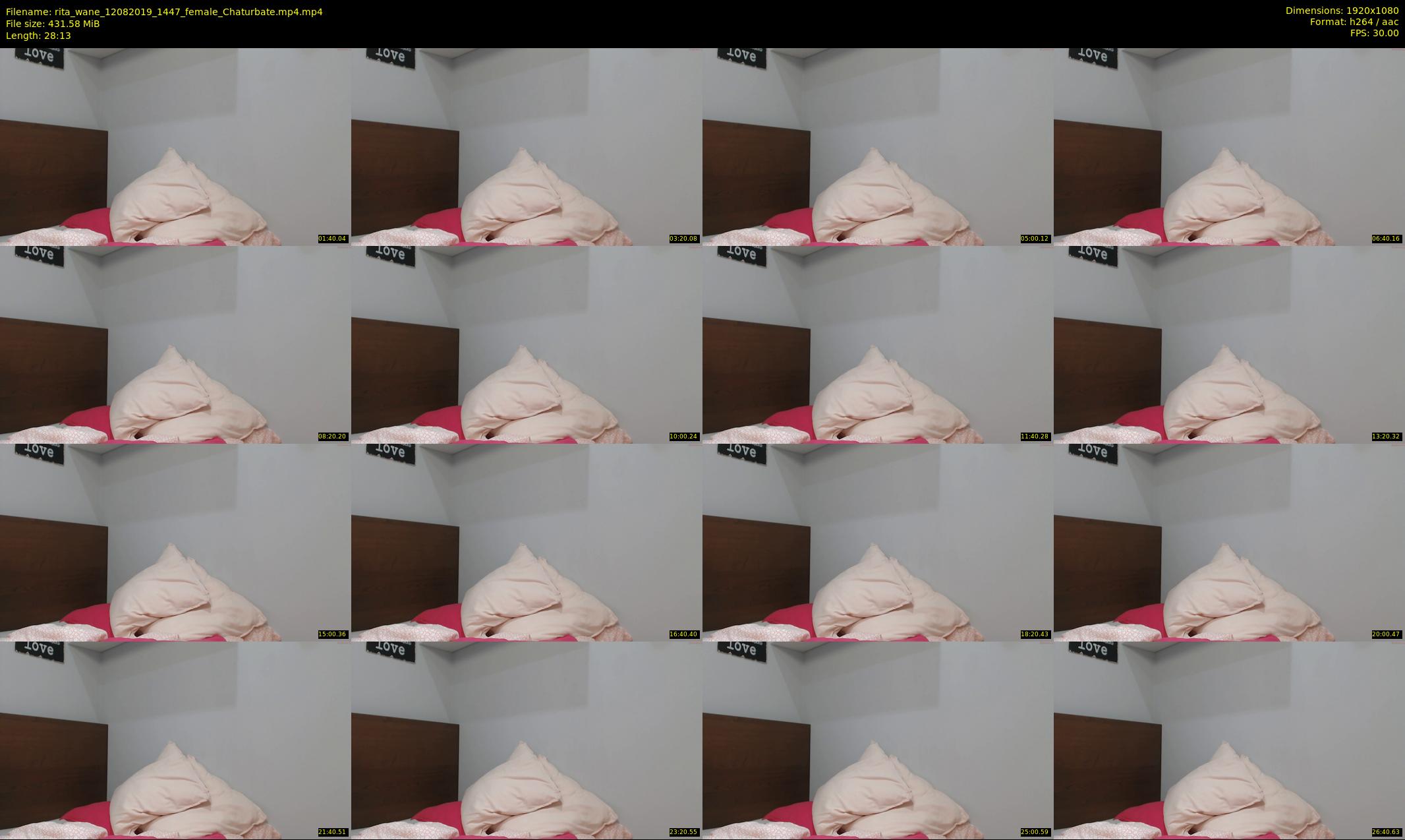 rita_wane — 29 minute Chaturbate female cam show recording, 1080p, Aug 12, 2019