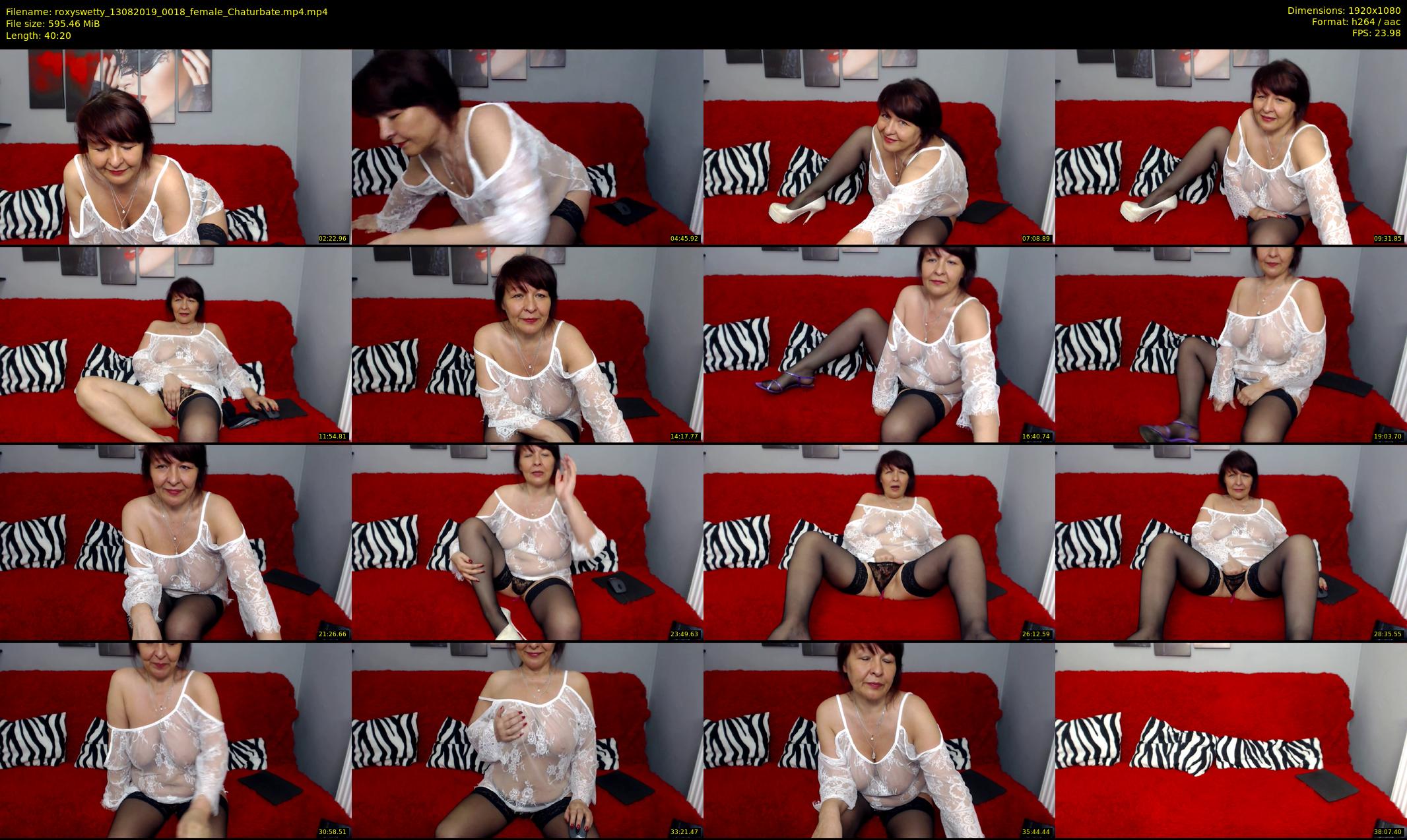 roxyswetty — 41 minute Chaturbate female cam show recording, 1080p, Aug 13, 2019