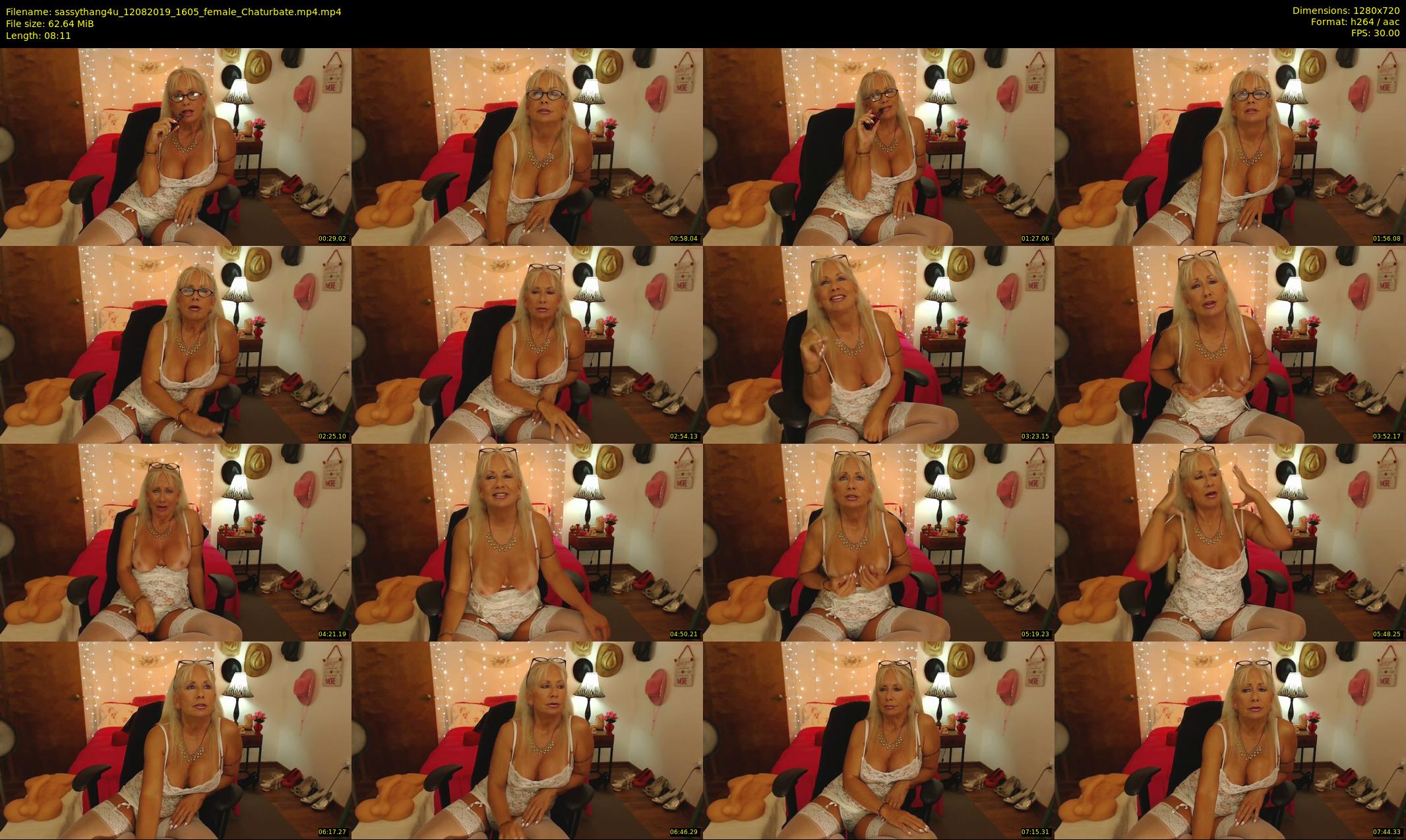 sassythang4u — 9 minute Chaturbate female cam show recording, 720p, Aug 12, 2019