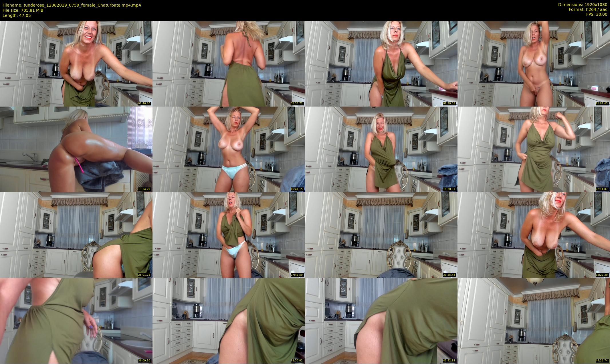 tunderose — 48 minute Chaturbate female cam show recording, 1080p, Aug 12, 2019
