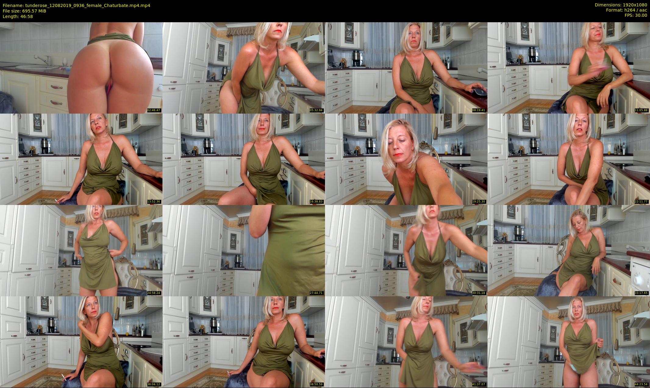 tunderose — 47 minute Chaturbate female cam show recording, 1080p, Aug 12, 2019