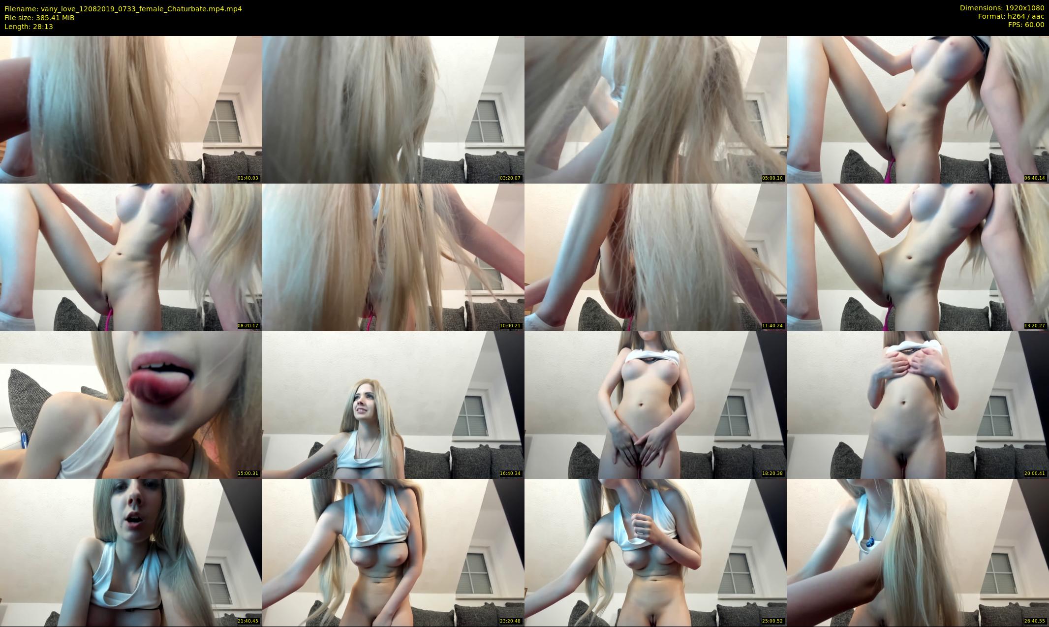 vany_love — 29 minute Chaturbate female cam show recording, 1080p, Aug 12, 2019