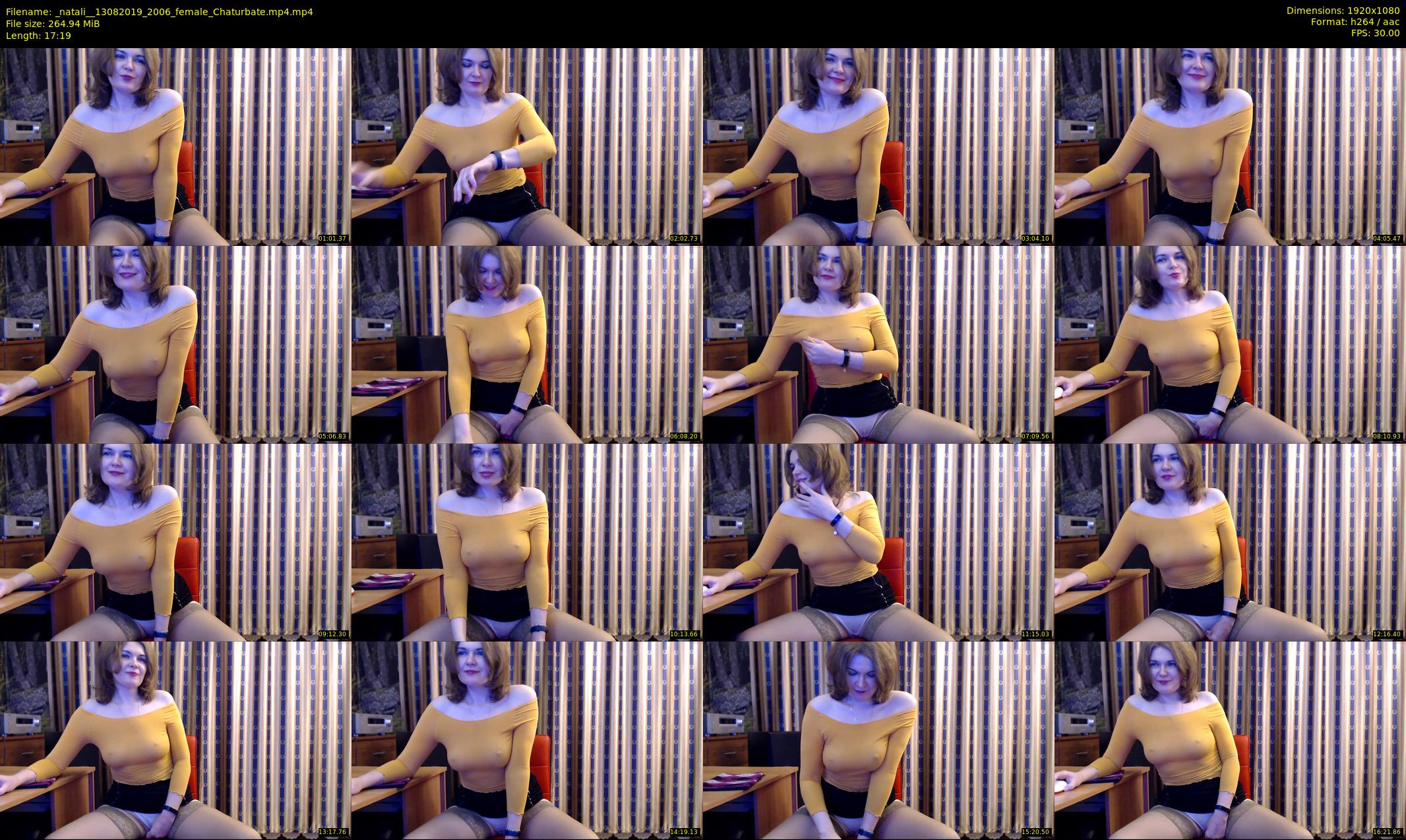 _natali_ — 18 minute Chaturbate female cam show recording, 1080p, Aug 13, 2019