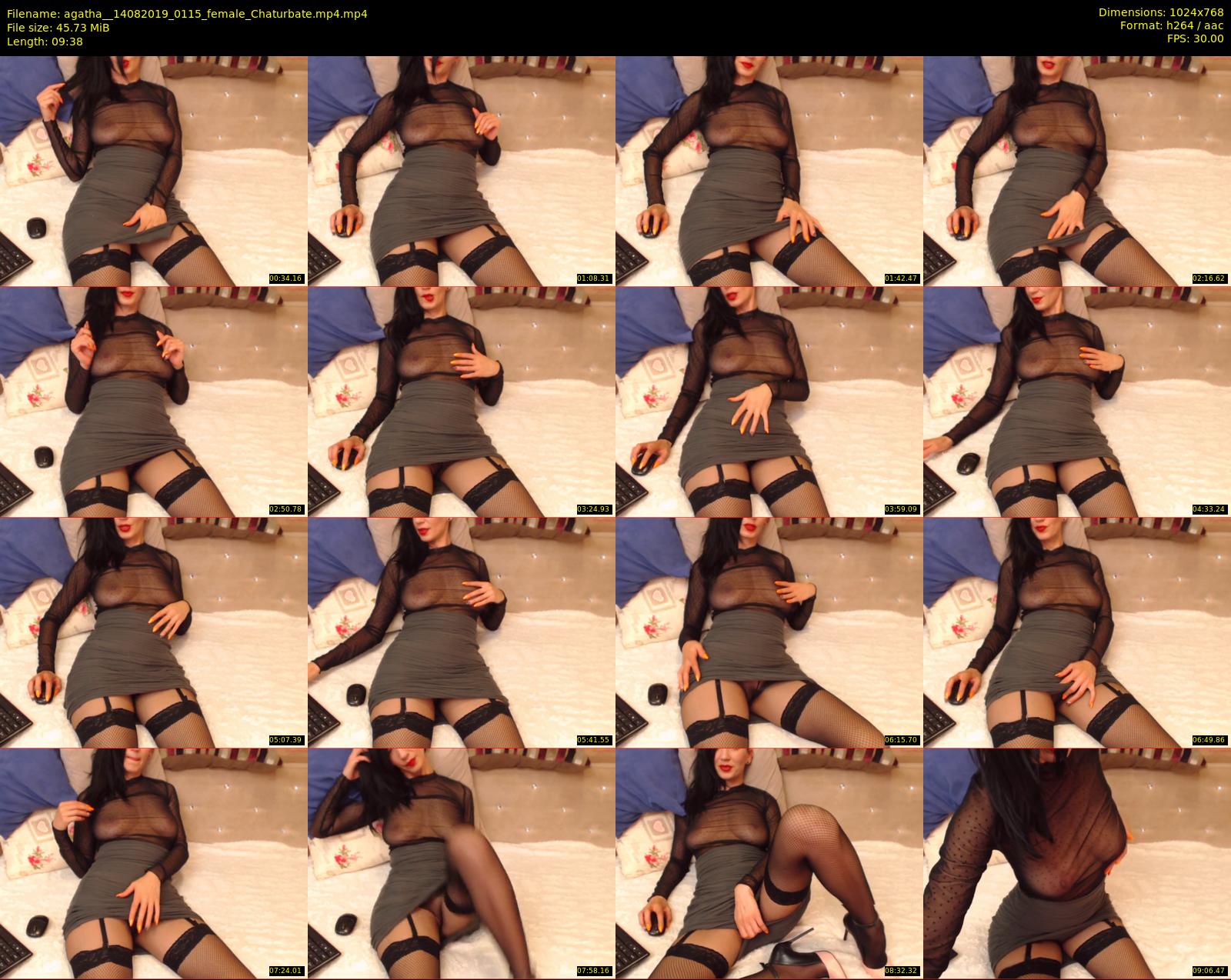 agatha_ — 10 minute Chaturbate female cam show recording, 720p, Aug 14, 2019