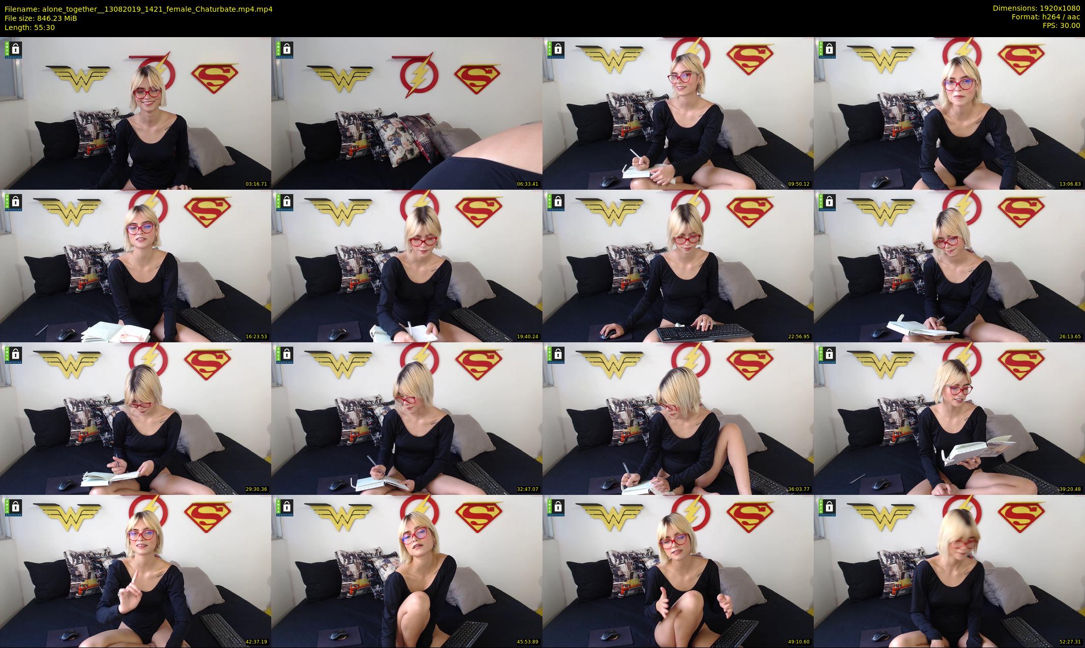 alone_together_ — 56 minute Chaturbate female cam show recording, 1080p, Aug 13, 2019