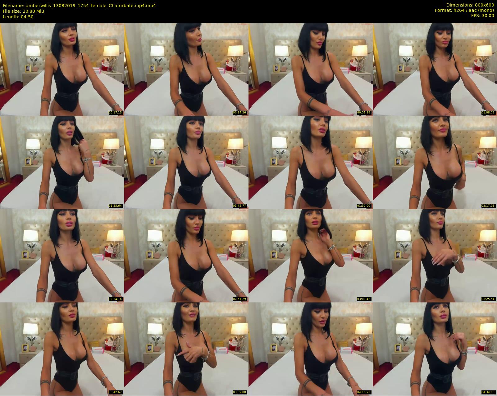 amberwillis — 5 minute Chaturbate female cam show recording, 480p, Aug 13, 2019