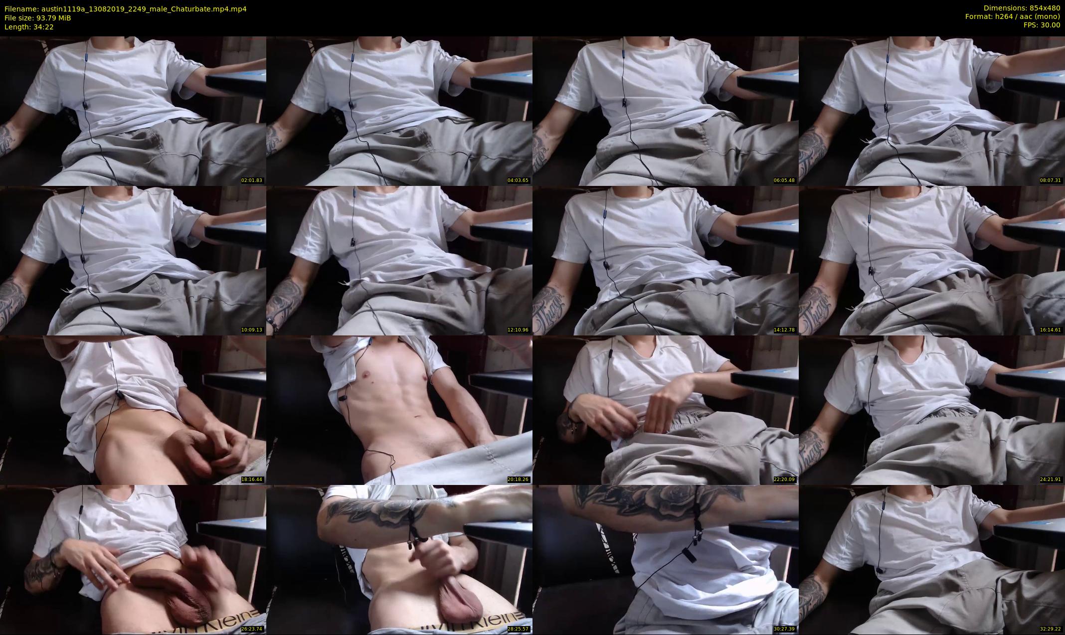 austin1119a — 35 minute Chaturbate male cam show recording, 480p, Aug 13, 2019