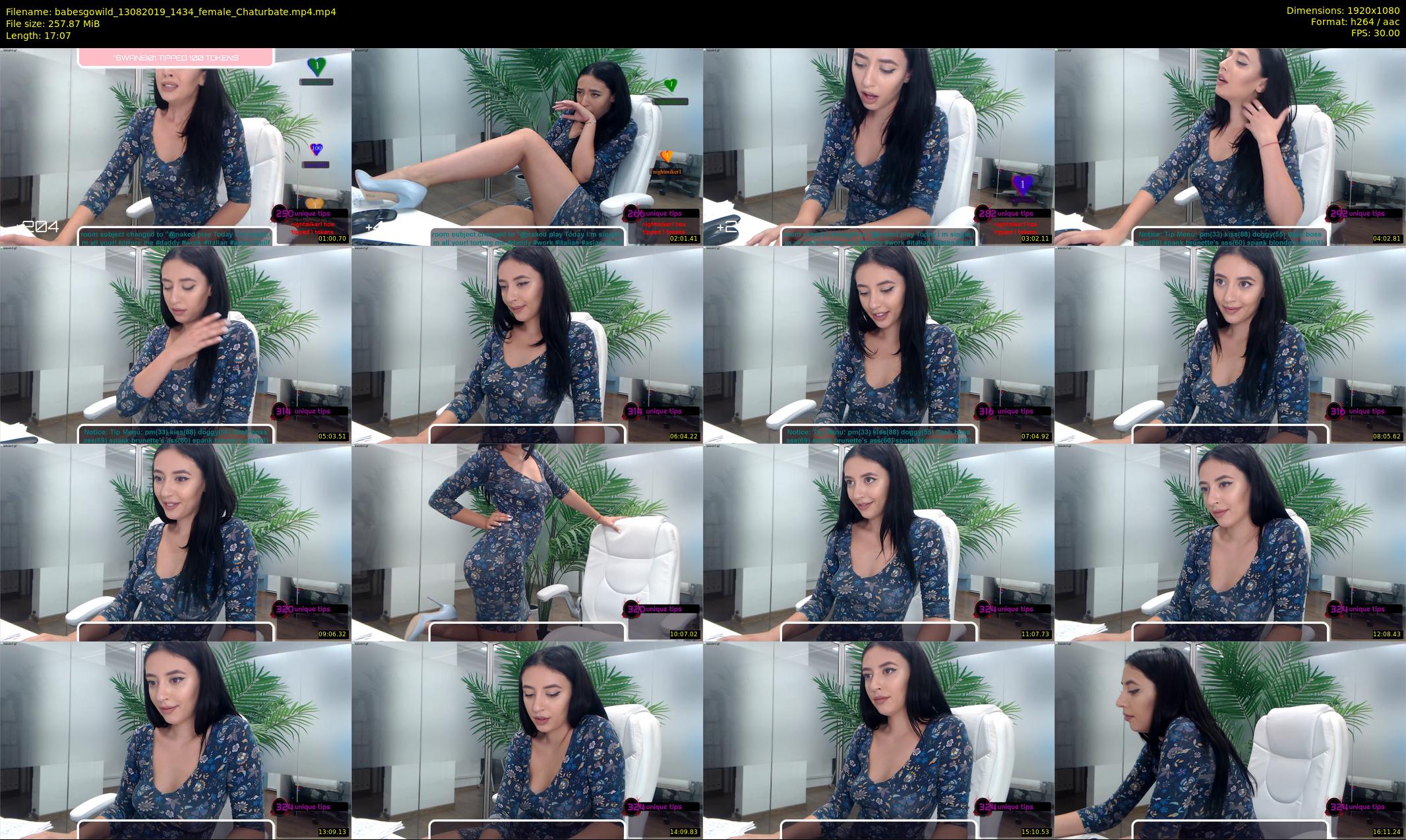 babesgowild — 18 minute Chaturbate couple cam show recording, 1080p, Aug 13, 2019