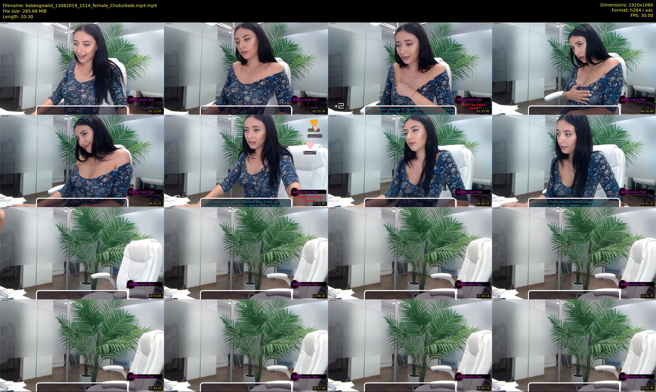 babesgowild — 21 minute Chaturbate couple cam show recording, 1080p, Aug 13, 2019