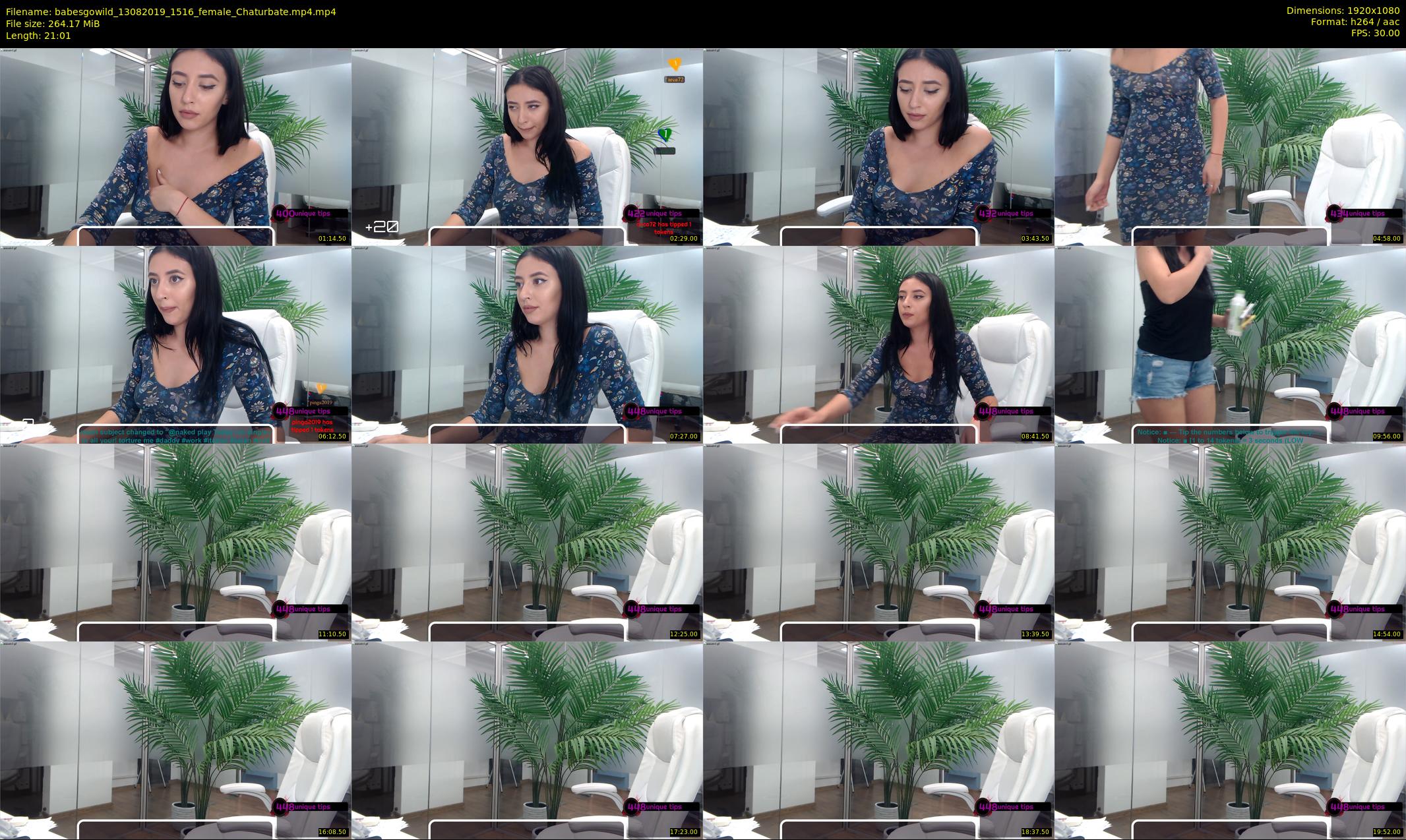babesgowild — 22 minute Chaturbate couple cam show recording, 1080p, Aug 13, 2019