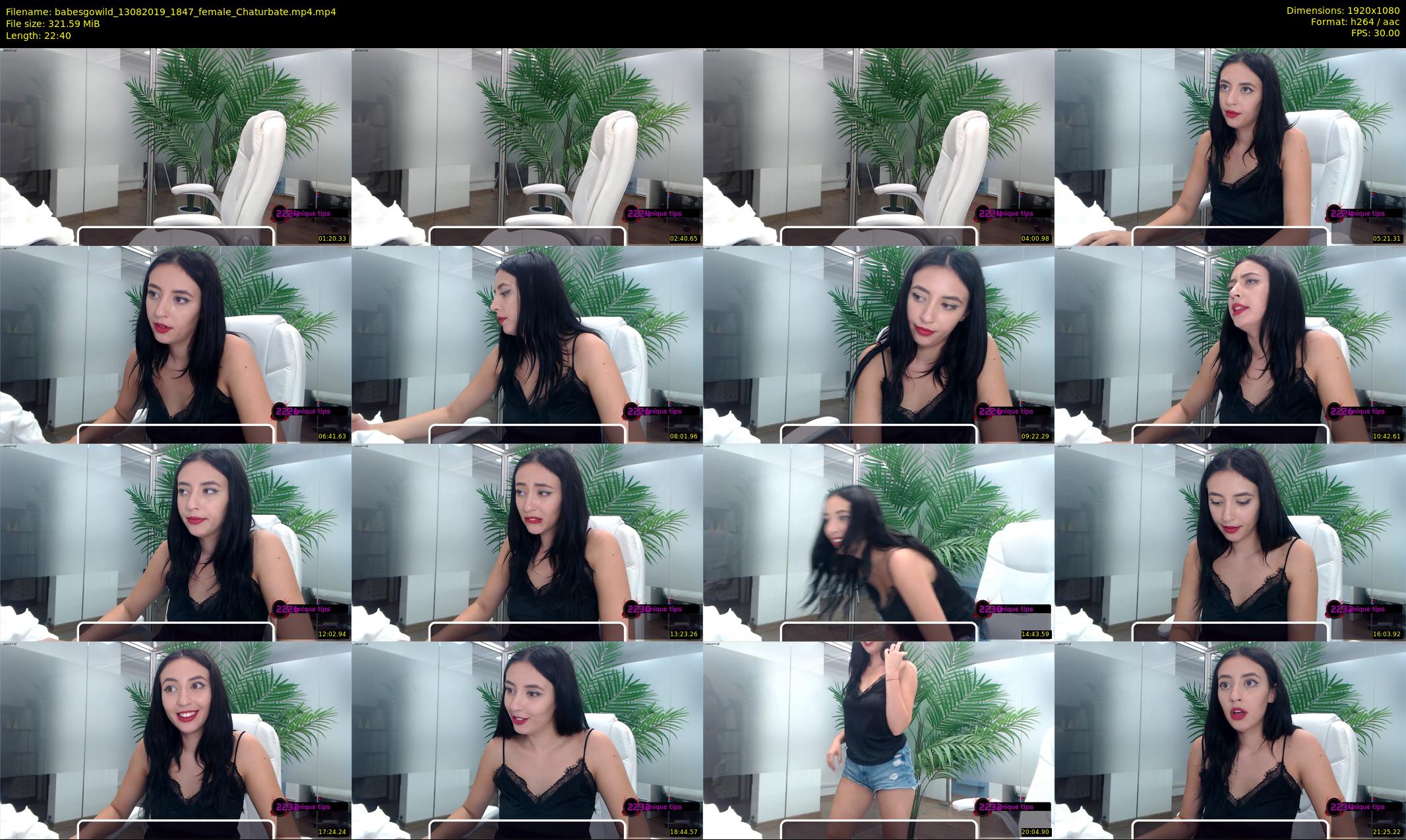 babesgowild — 23 minute Chaturbate couple cam show recording, 1080p, Aug 13, 2019