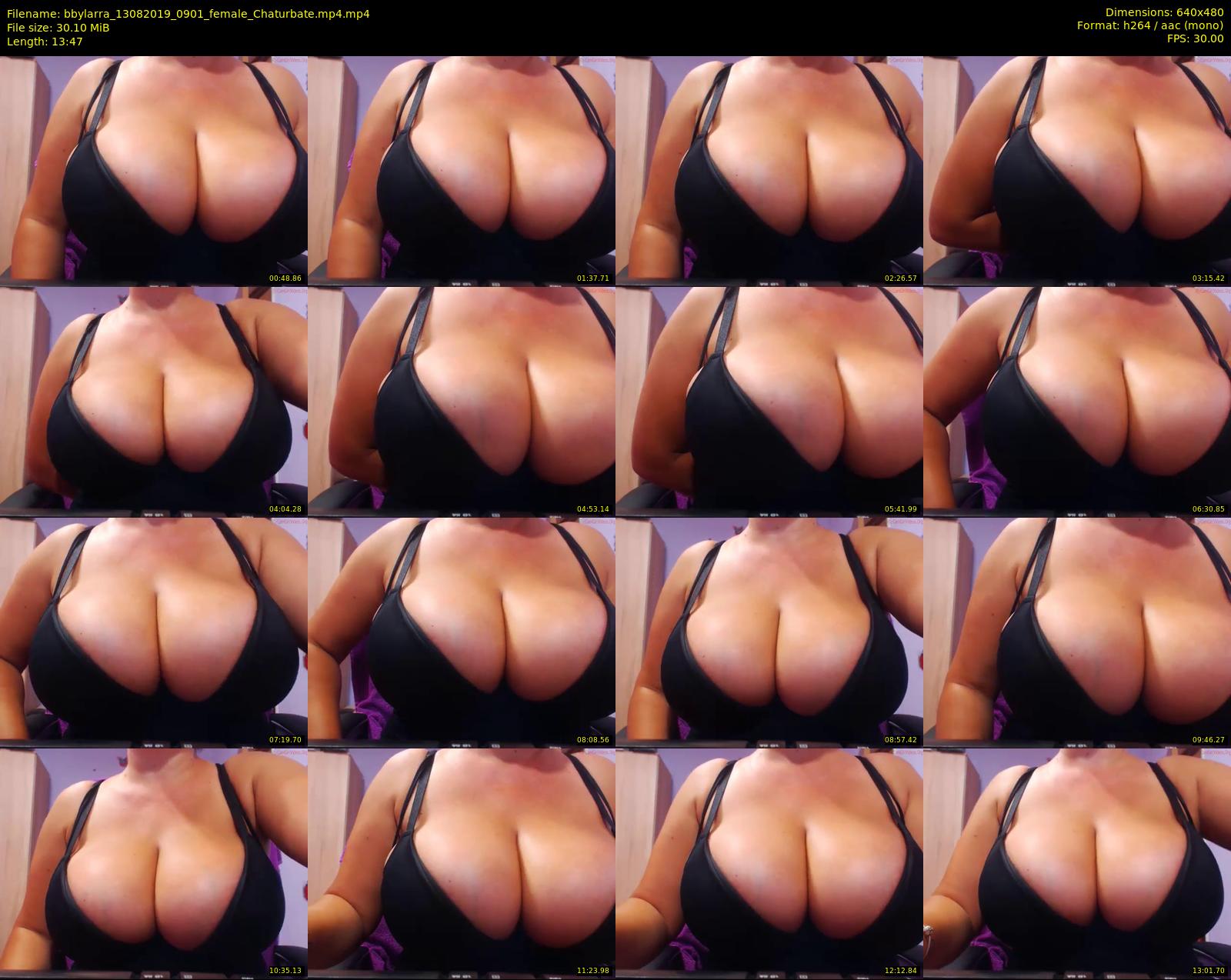 bbylarra — 14 minute Chaturbate couple cam show recording, 480p, Aug 13, 2019