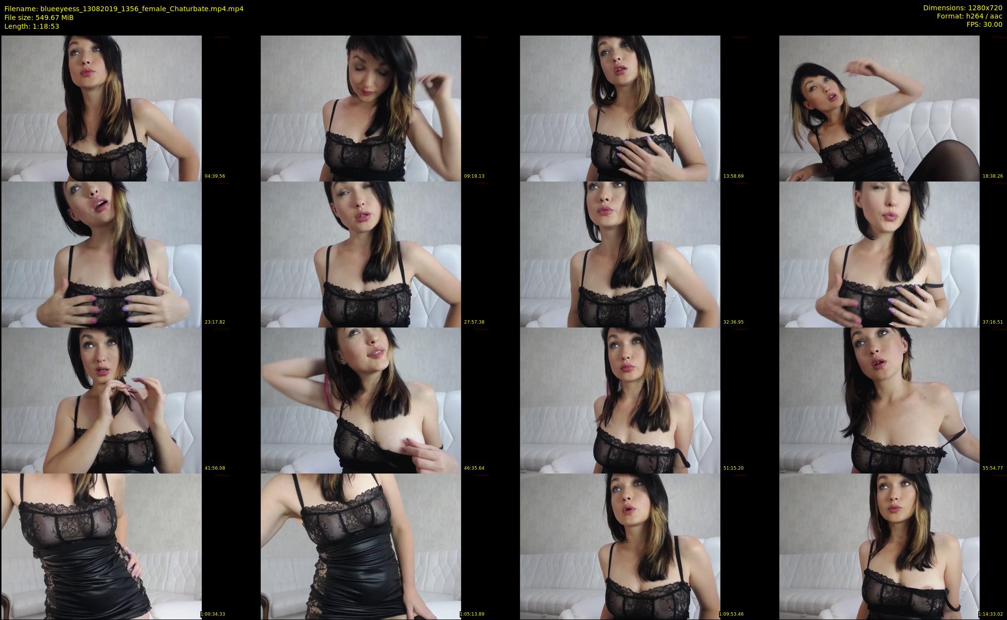 blueeyeess — 79 minute Chaturbate female cam show recording, 720p, Aug 13, 2019