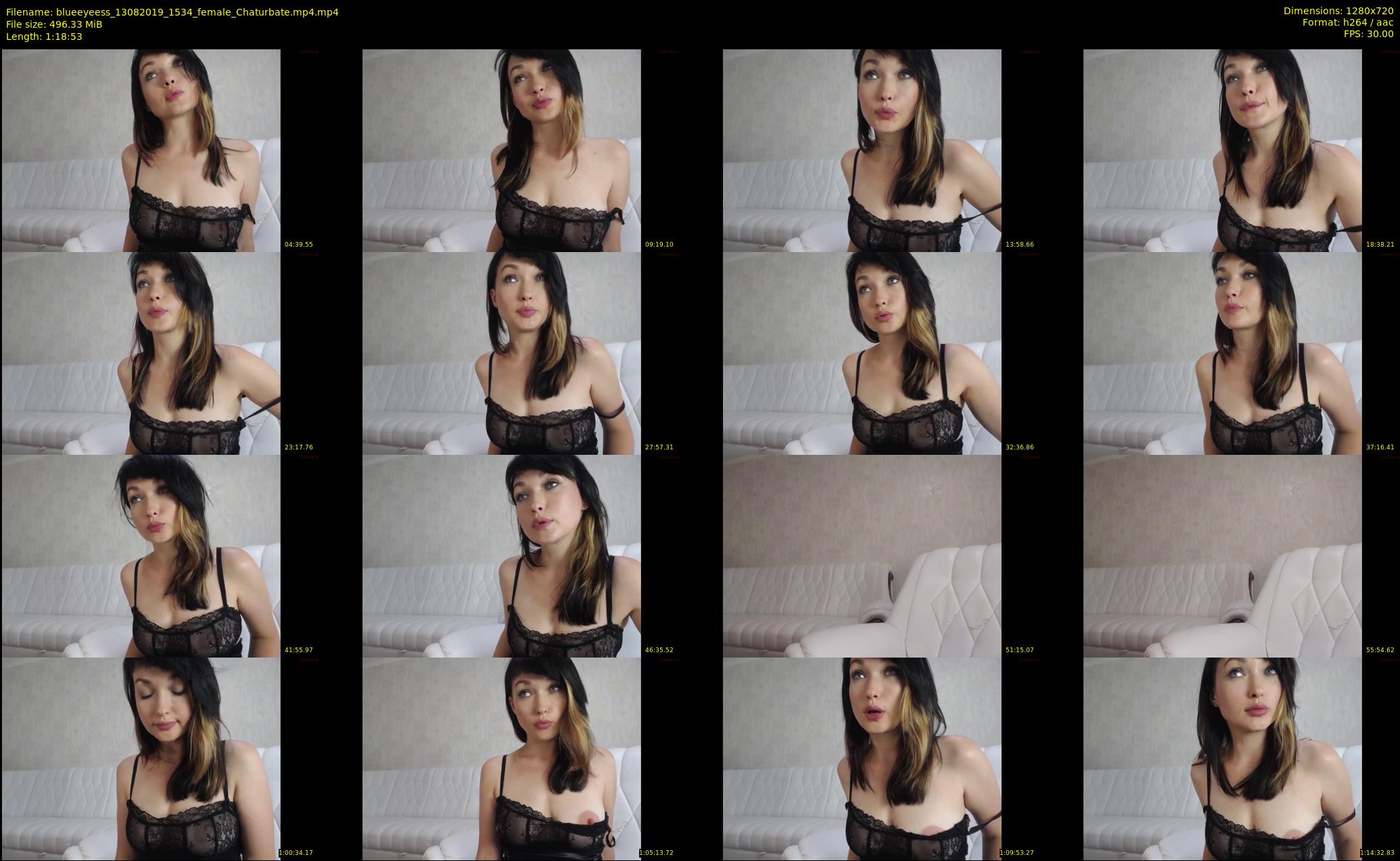 blueeyeess — 79 minute Chaturbate female cam show recording, 720p, Aug 13, 2019
