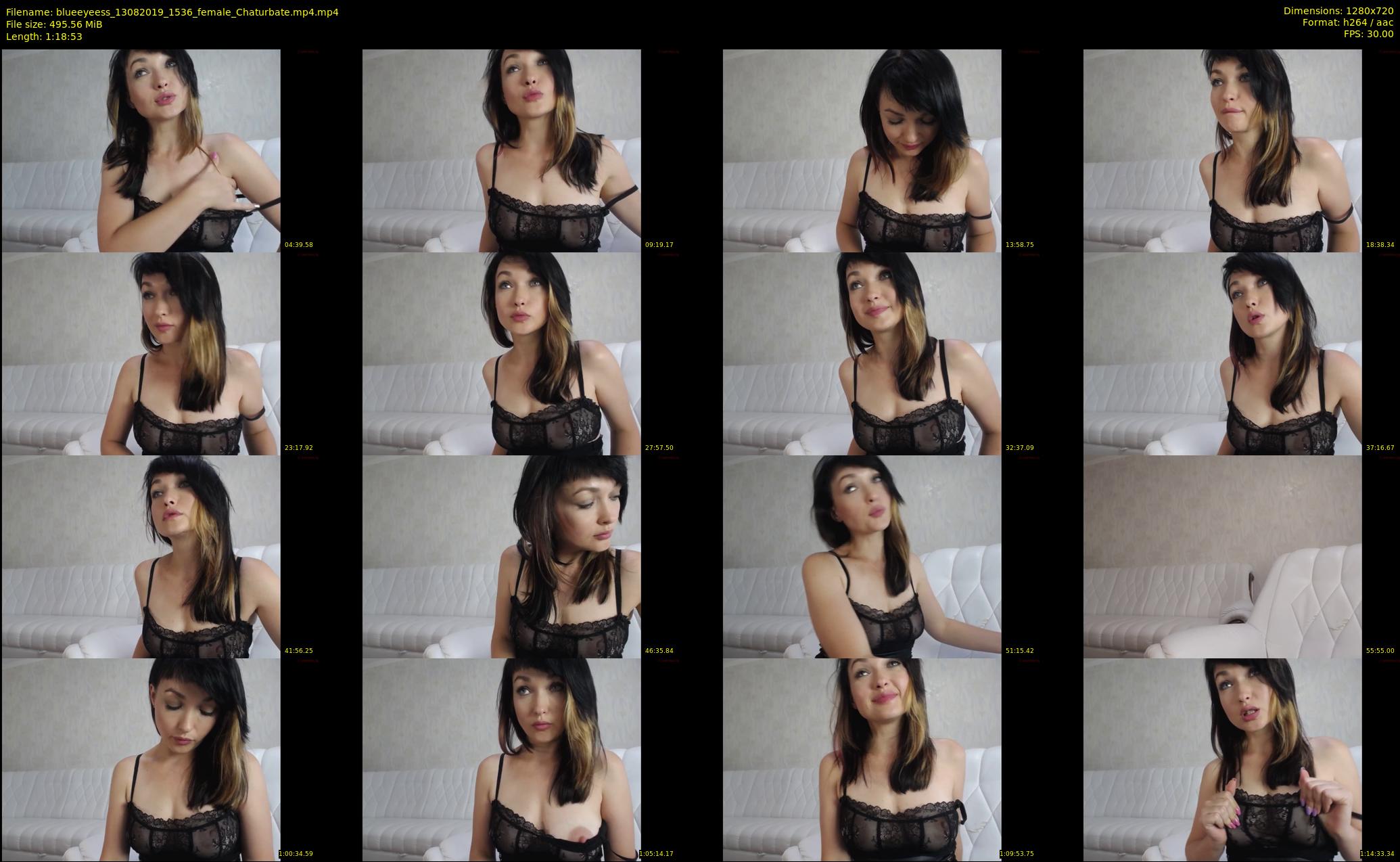blueeyeess — 79 minute Chaturbate female cam show recording, 720p, Aug 13, 2019