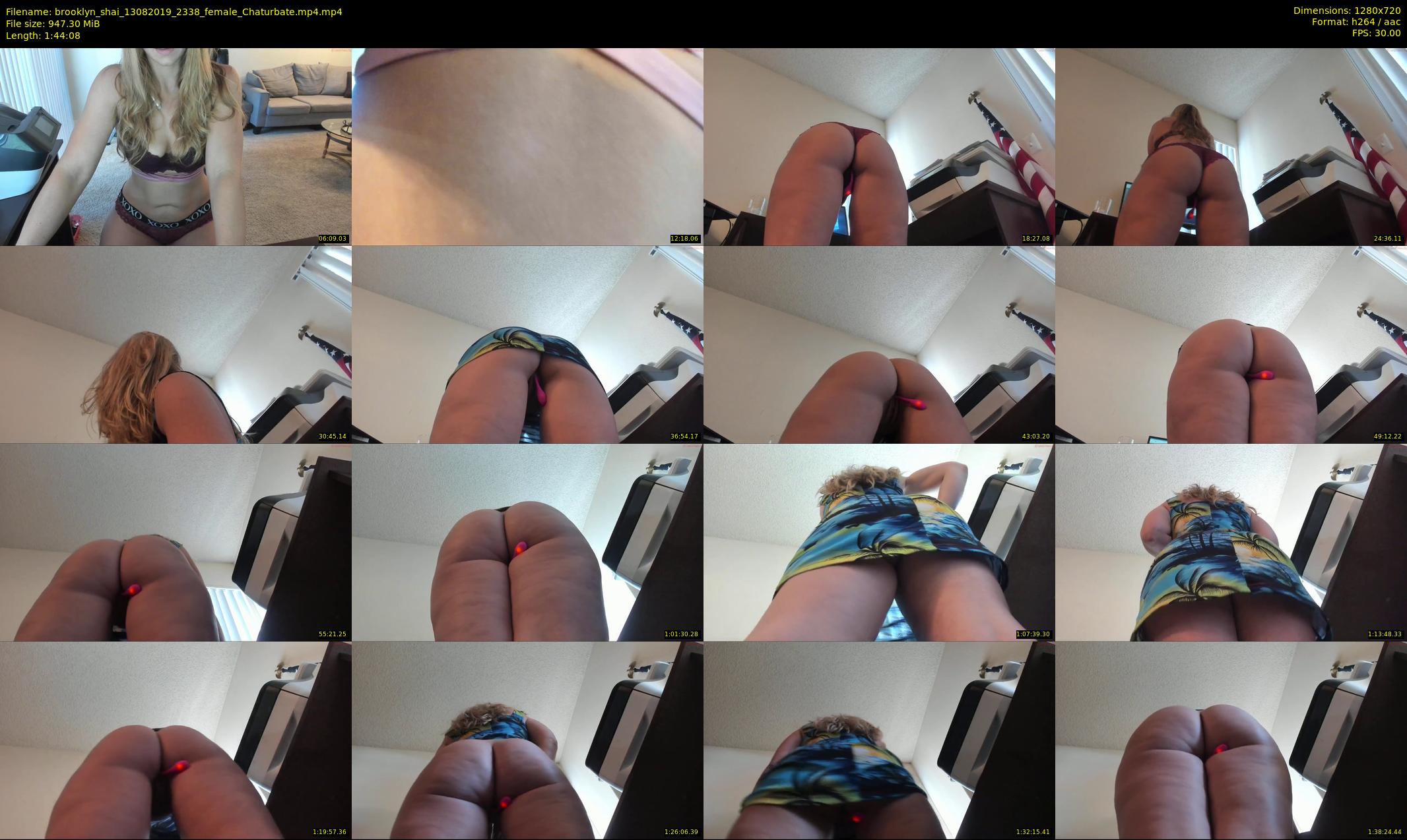 brooklyn_shai — 105 minute Chaturbate couple cam show recording, 720p, Aug 13, 2019