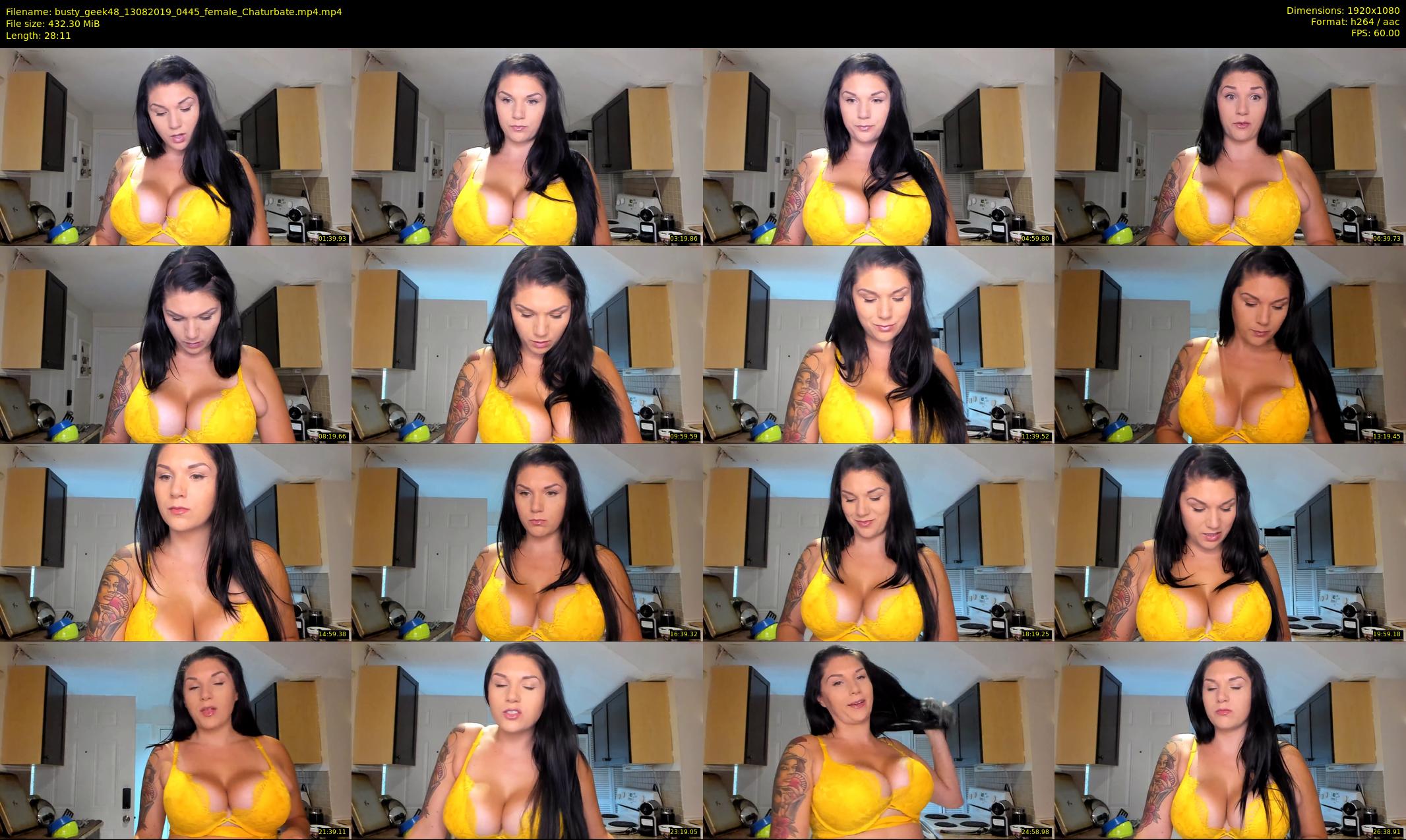 busty_geek48 — 29 minute Chaturbate female cam show recording, 1080p, Aug 13, 2019