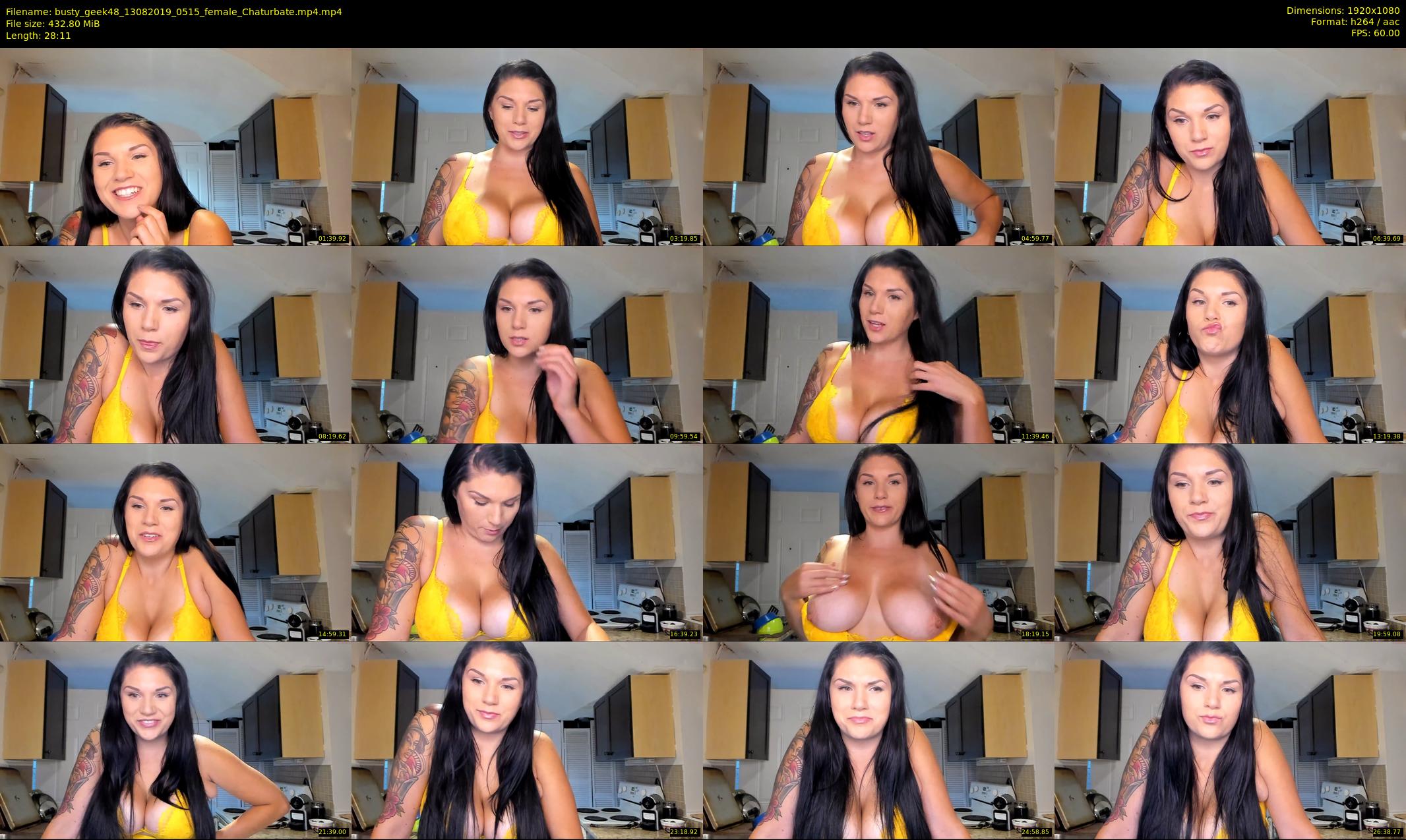 busty_geek48 — 29 minute Chaturbate female cam show recording, 1080p, Aug 13, 2019