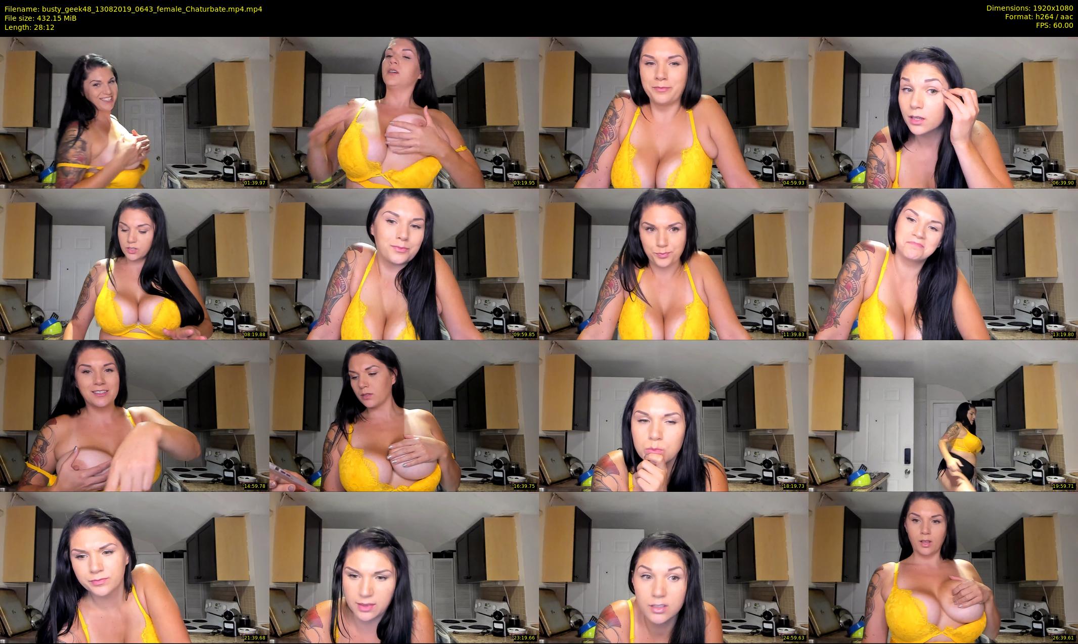 busty_geek48 — 29 minute Chaturbate female cam show recording, 1080p, Aug 13, 2019