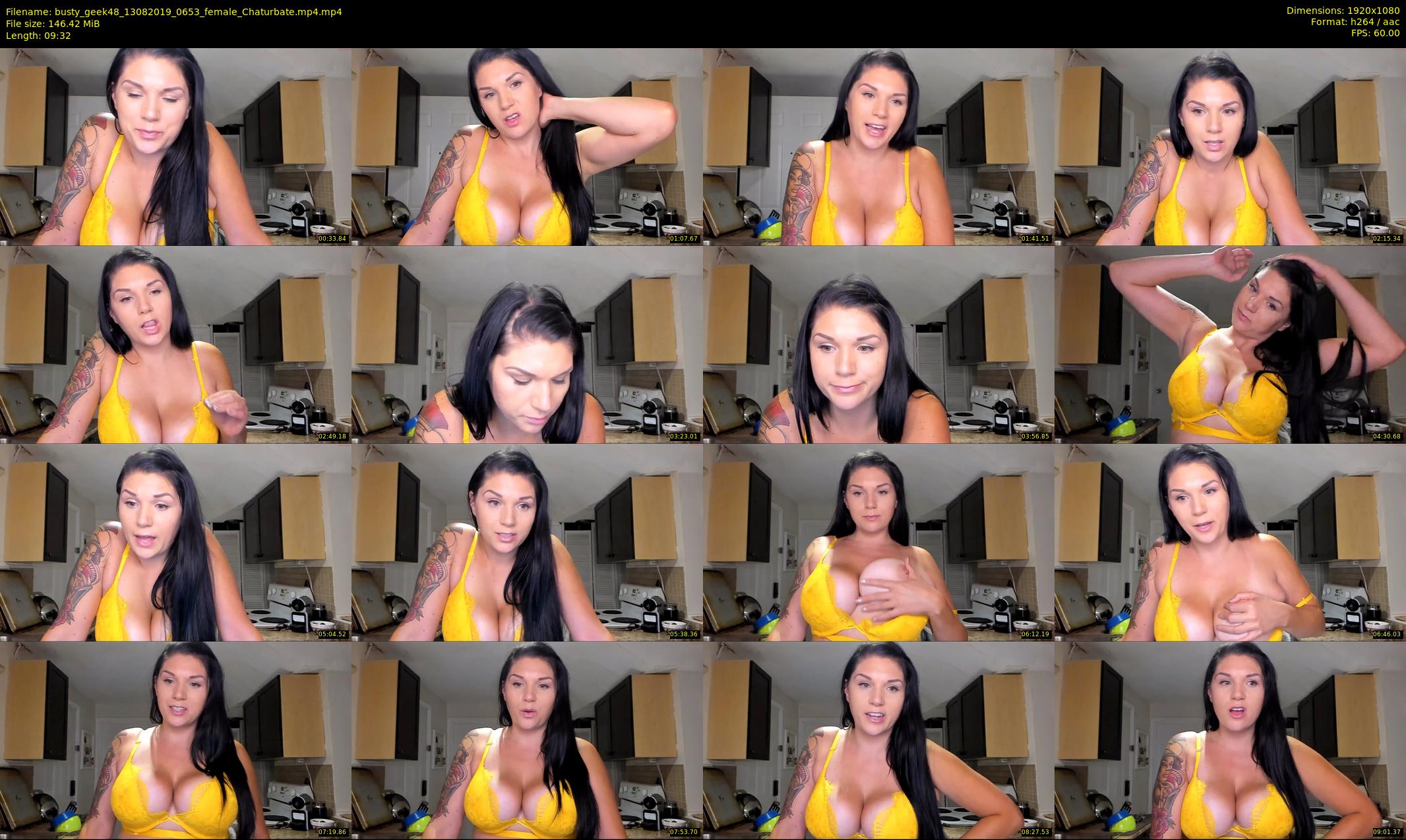 busty_geek48 — 10 minute Chaturbate female cam show recording, 1080p, Aug 13, 2019