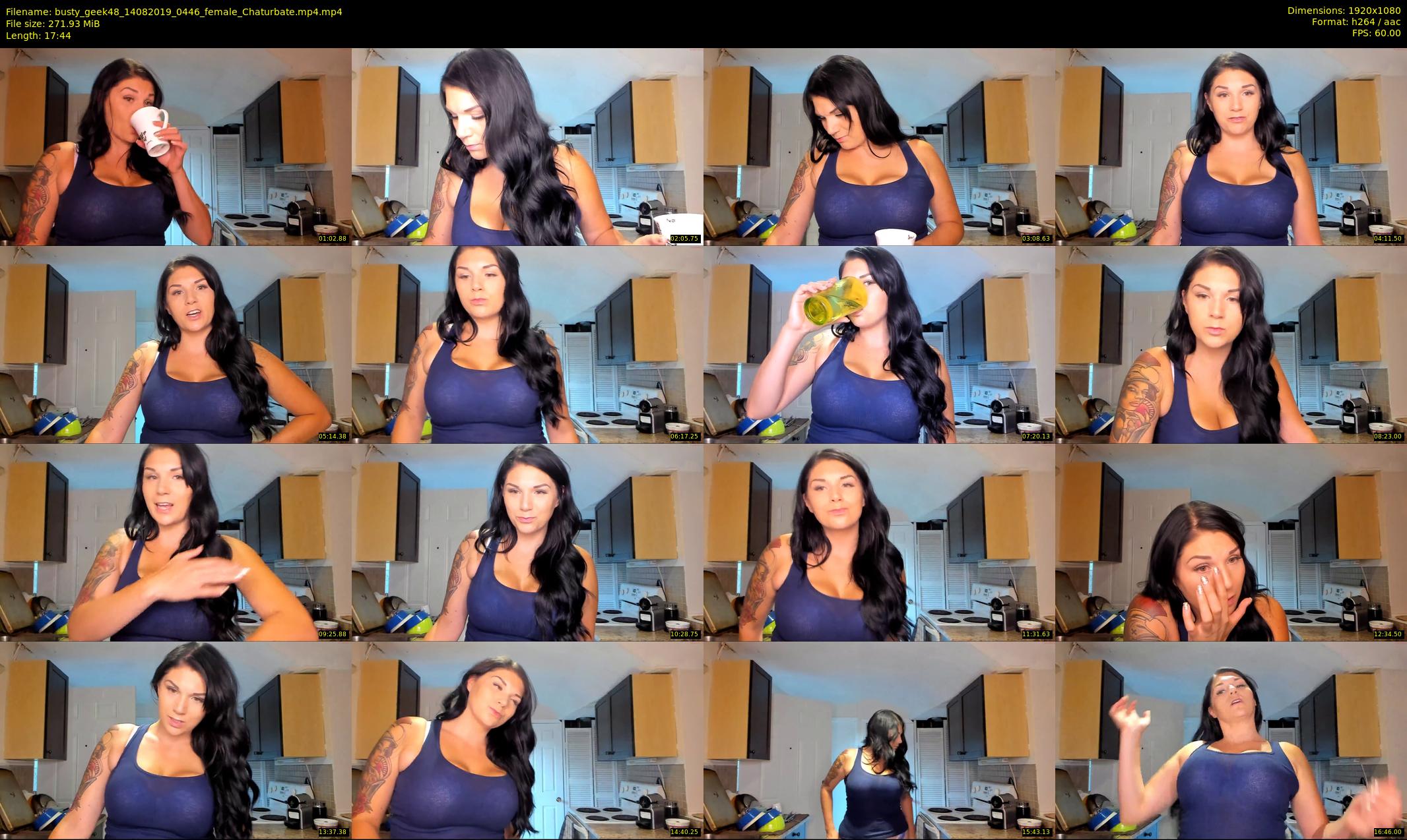 busty_geek48 — 18 minute Chaturbate female cam show recording, 1080p, Aug 14, 2019