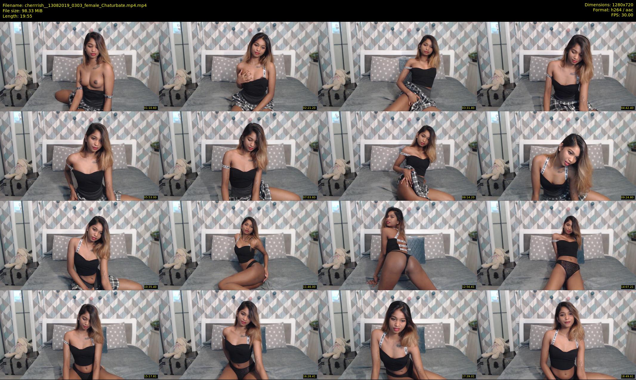 cherrrish_ — 20 minute Chaturbate female cam show recording, 720p, Aug 13, 2019