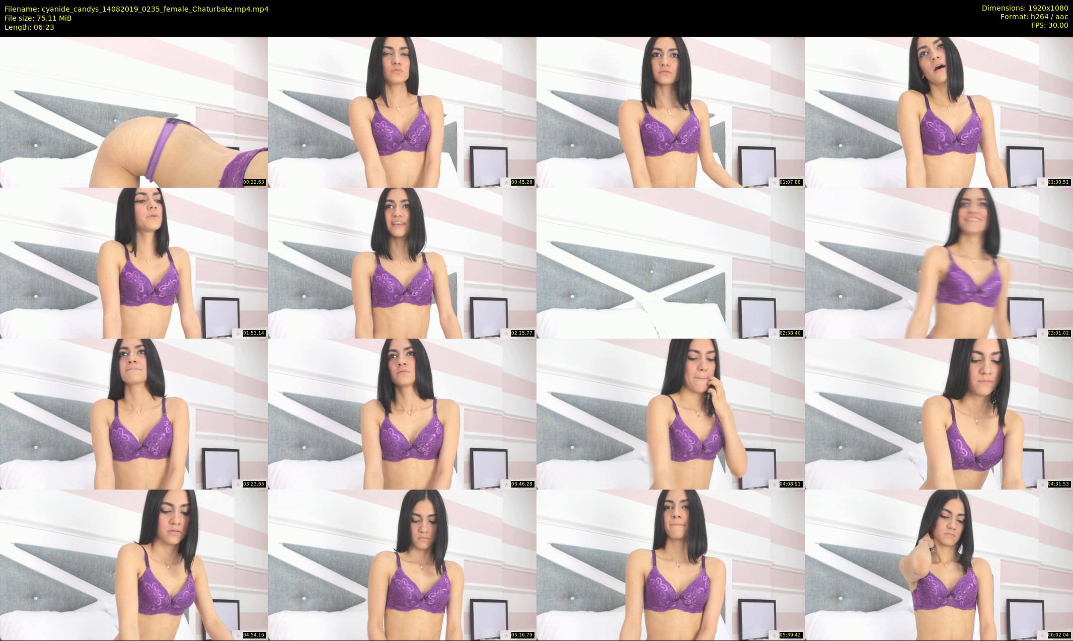 cyanide_candys — 7 minute Chaturbate female cam show recording, 1080p, Aug 14, 2019