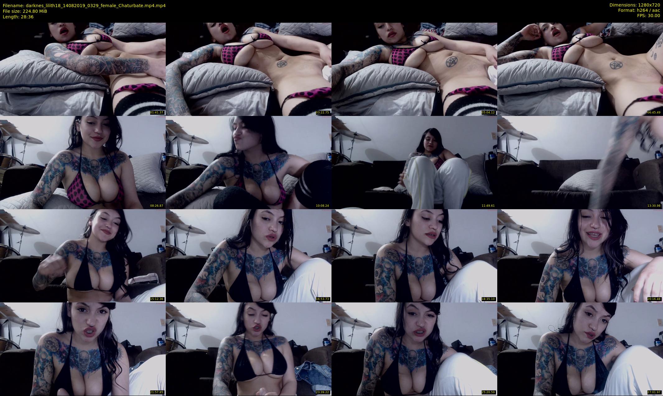 darknes_lilith18 — 29 minute Chaturbate female cam show recording, 720p, Aug 14, 2019