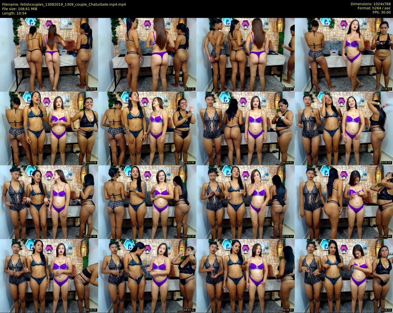 fetishcouples — 11 minute Chaturbate couple cam show recording, 720p, Aug 13, 2019